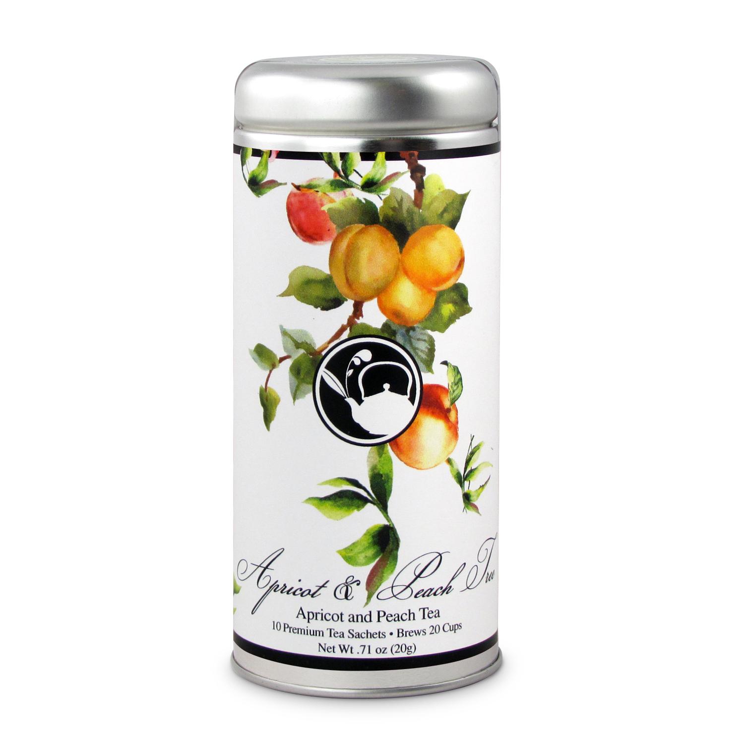 Picture of Tea Can Company Apricot & Peach Tree Tall Tin