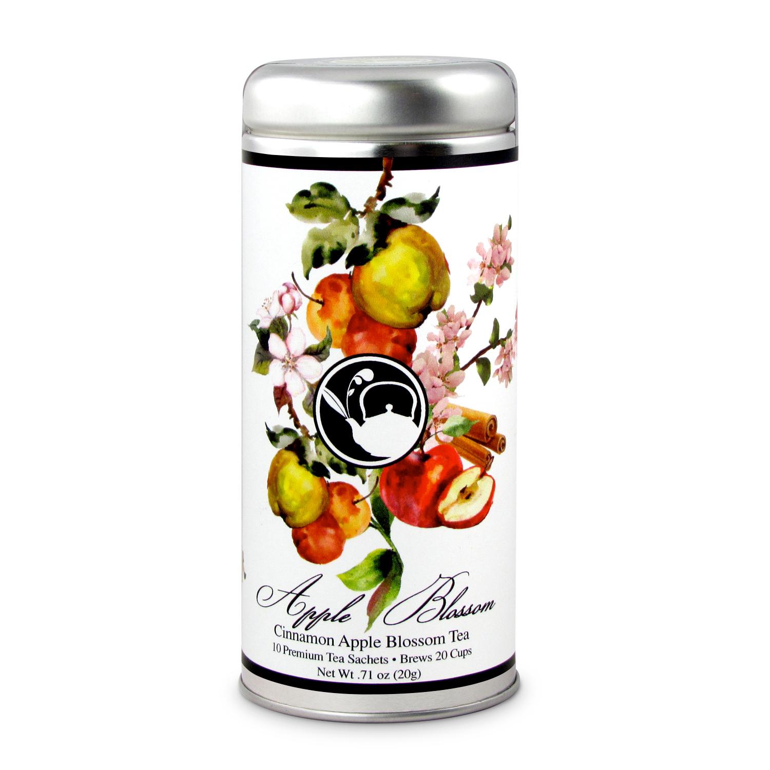 Picture of Tea Can Company Cinnamon Apple Blossom Tall Tin