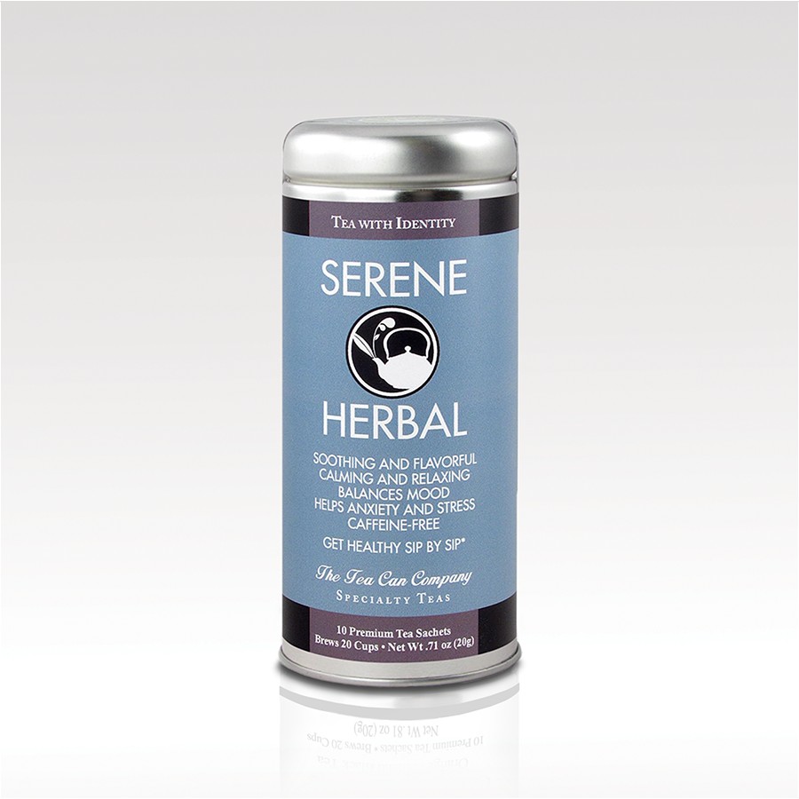 Picture of Tea Can Company Serene Herbal Tall Tin