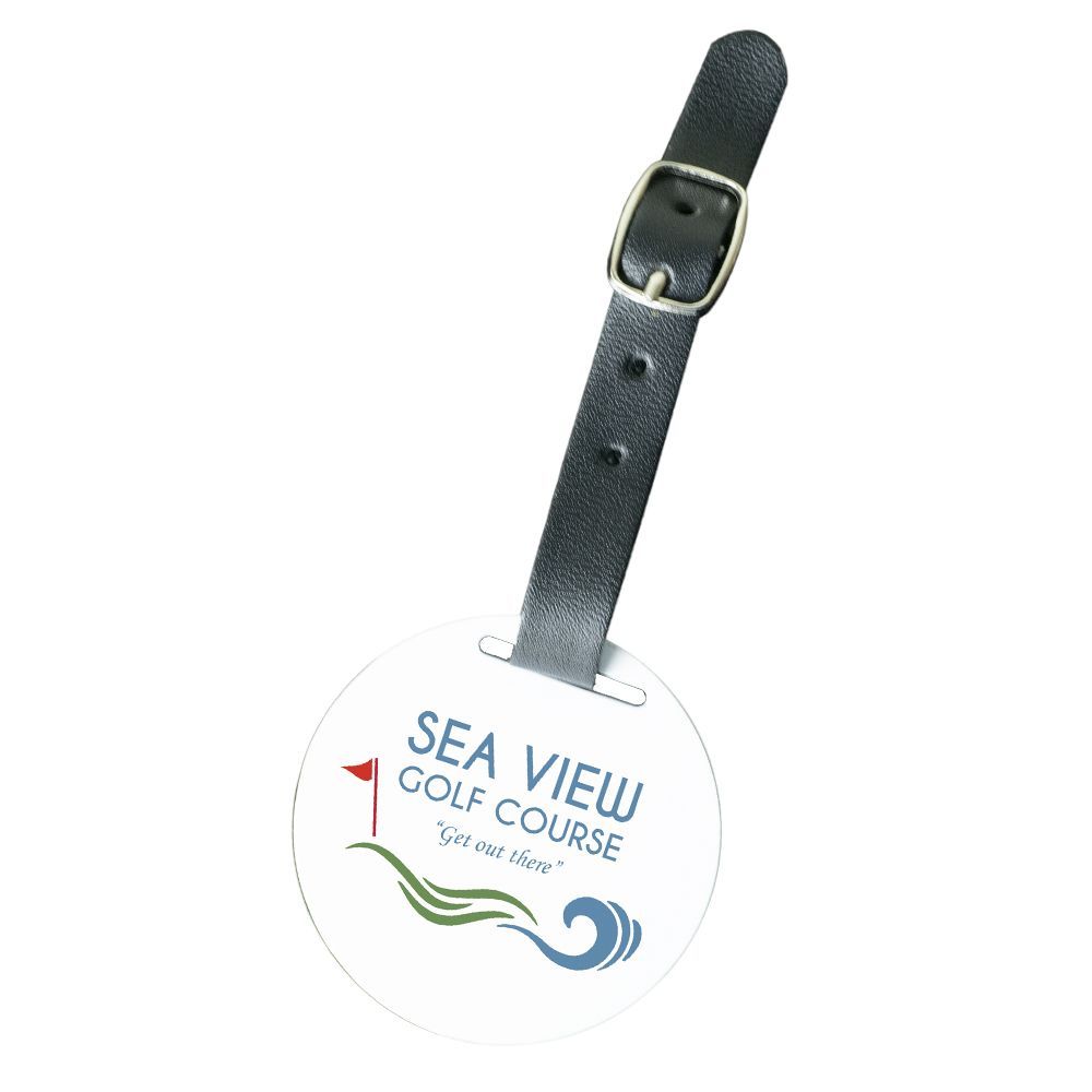 Picture of Round Metal Bag Tag