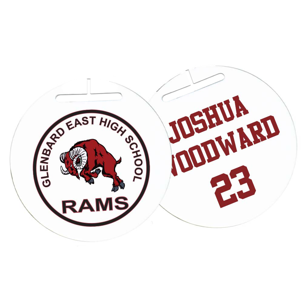 Picture of Round Metal Bag Tag