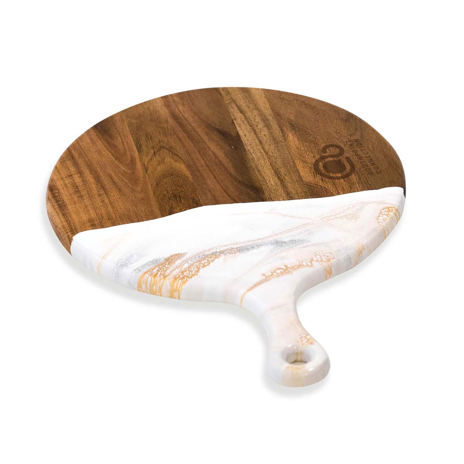 Picture of Round Paddle Acacia Cheese Board