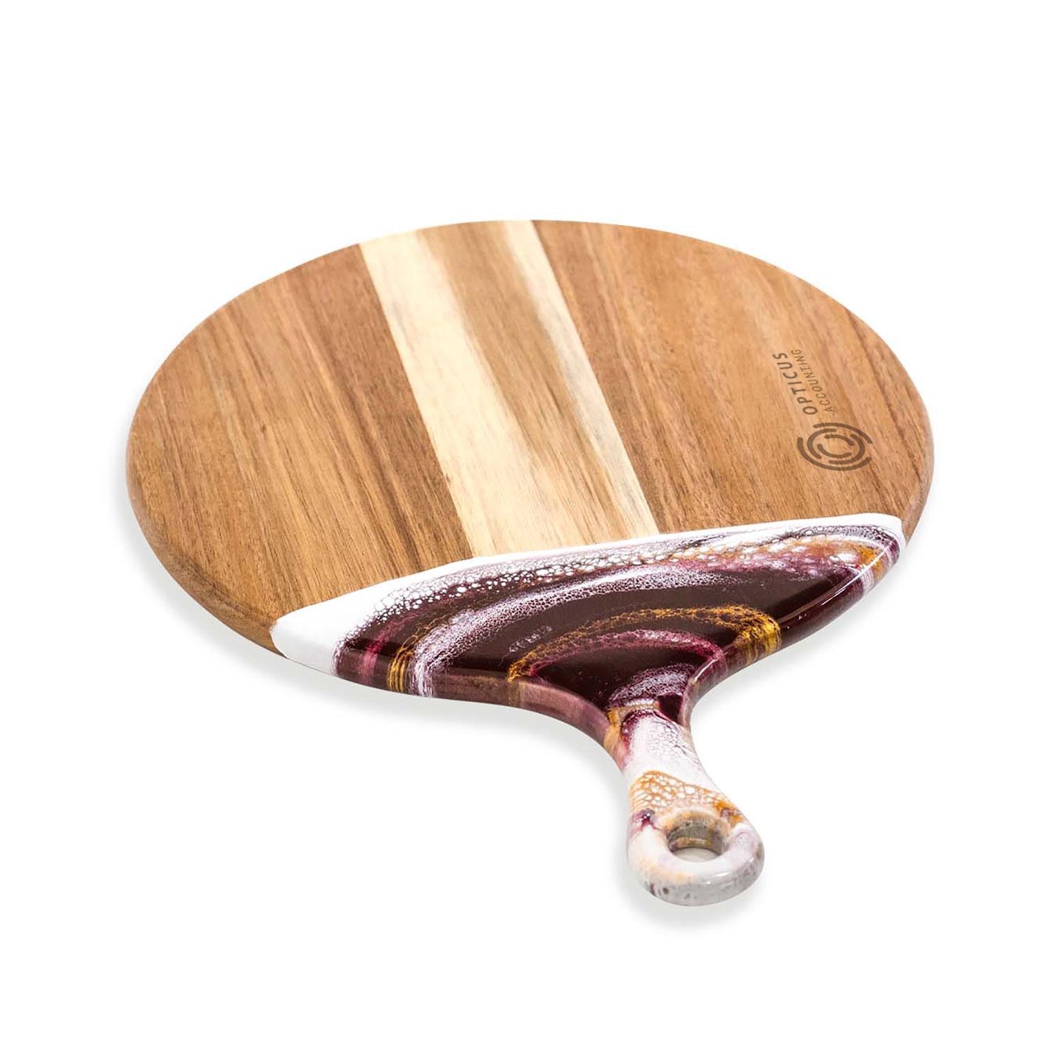 Picture of Round Paddle Acacia Cheese Board