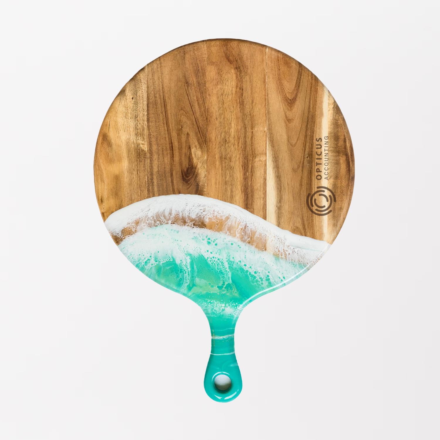 Picture of Round Paddle Acacia Cheese Board