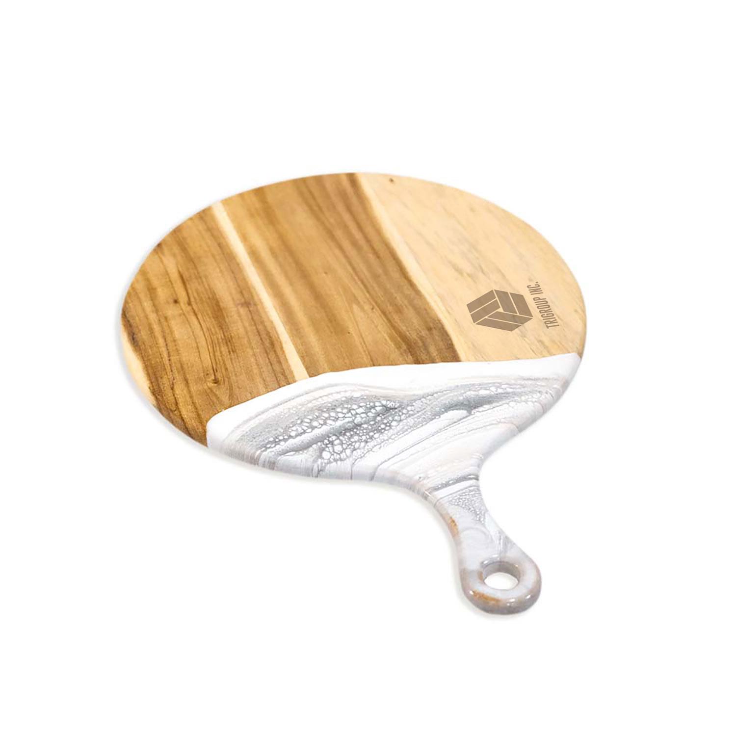 Picture of Round Paddle Acacia Cheese Board