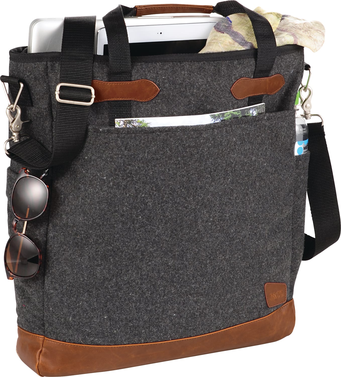 Picture of Field & Co.® Campster Wool 15'' Computer Tote