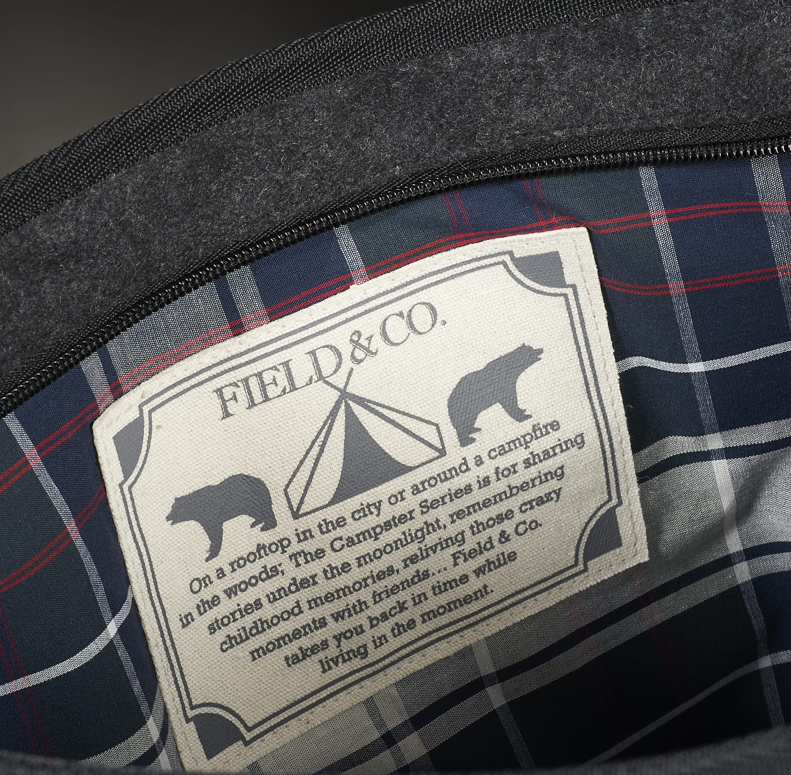 Picture of Field & Co.® Campster Wool 15'' Computer Tote