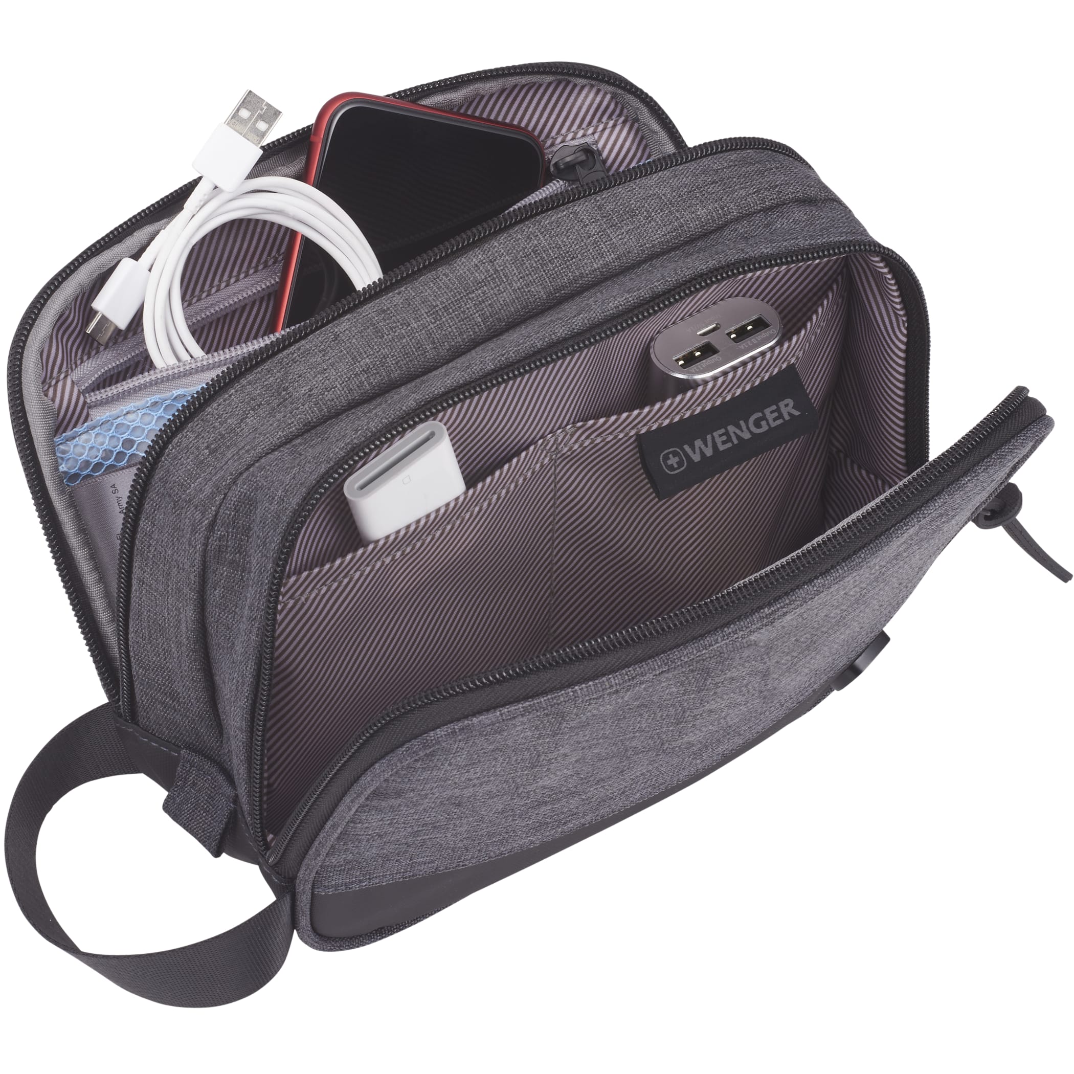 Picture of Wenger rPET Dual Compartment Dopp Kit
