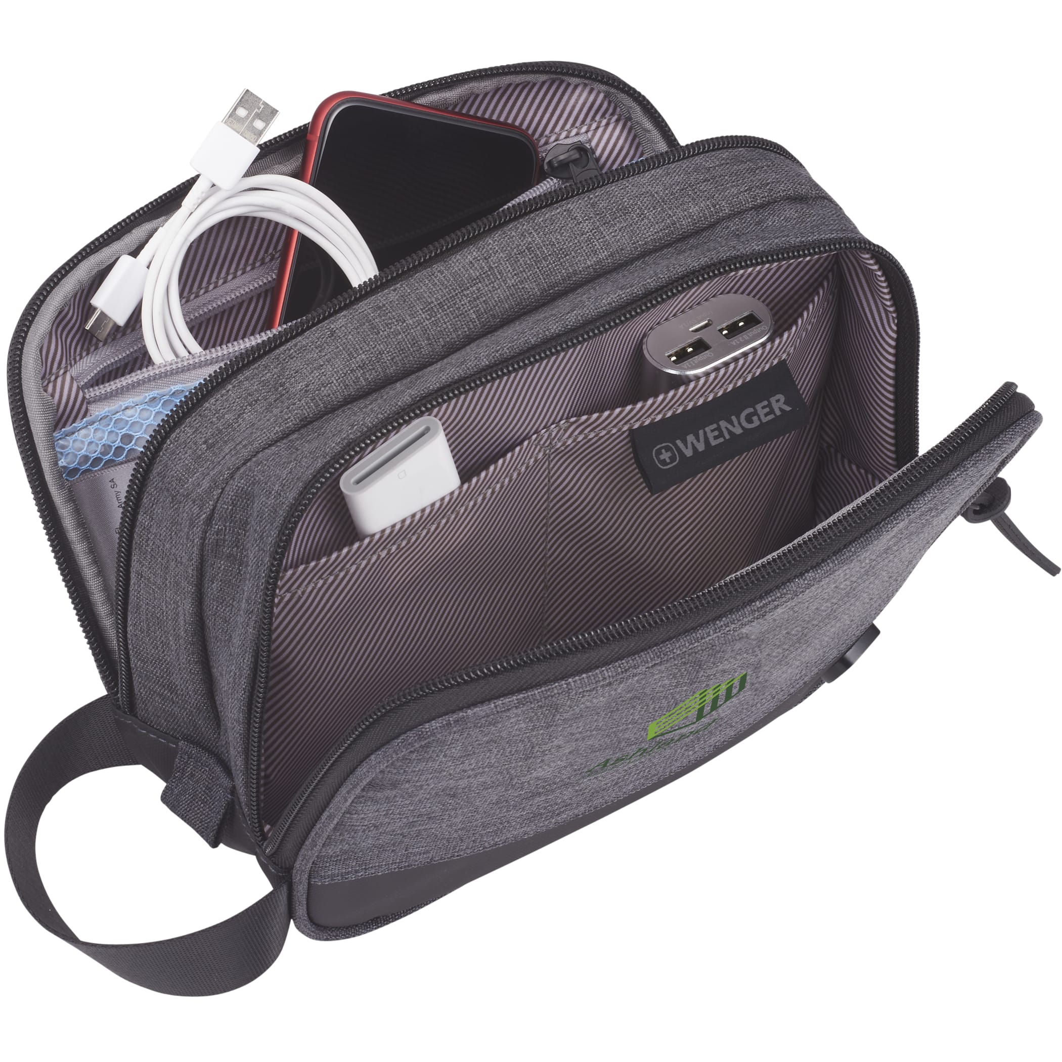 Picture of Wenger rPET Dual Compartment Dopp Kit