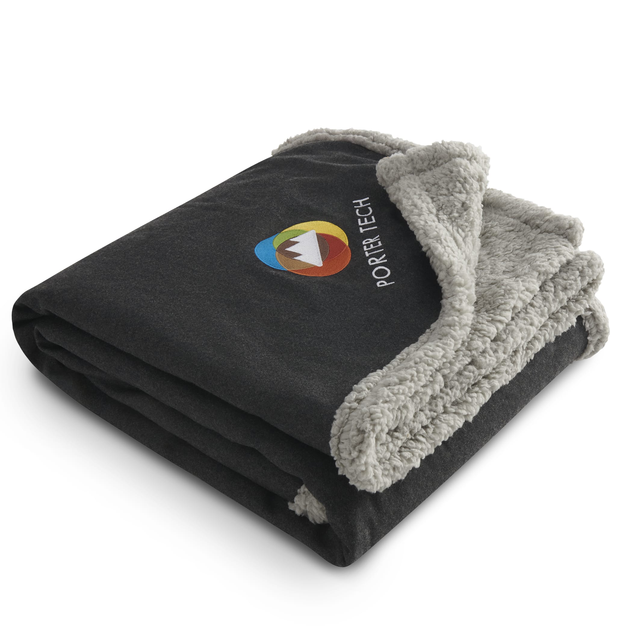 Picture of Field & Co.® Oversized Wool Sherpa Blanket