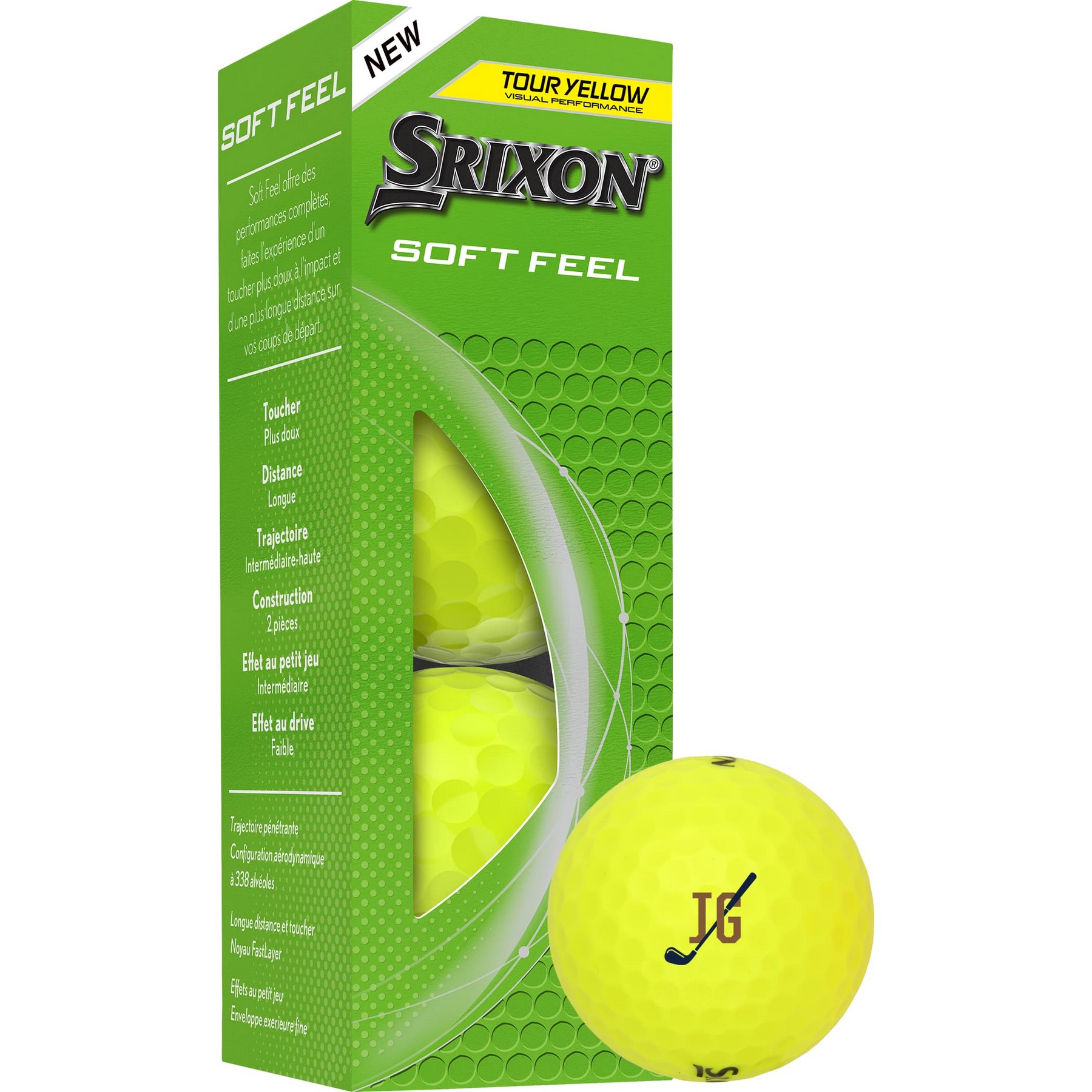 Picture of Srixon Soft Feel Golf Balls - 3 Pack