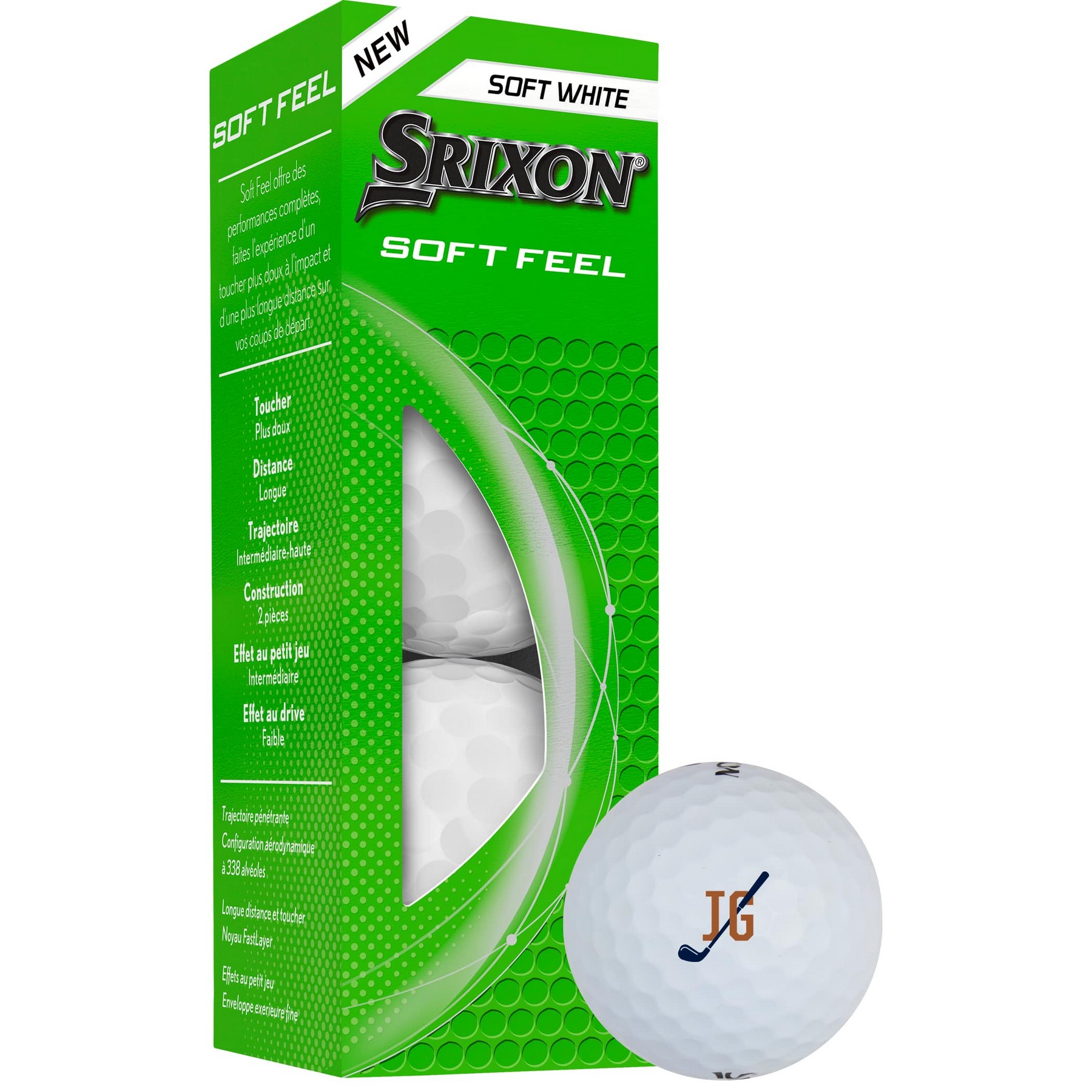 Picture of Srixon Soft Feel Golf Balls - 3 Pack