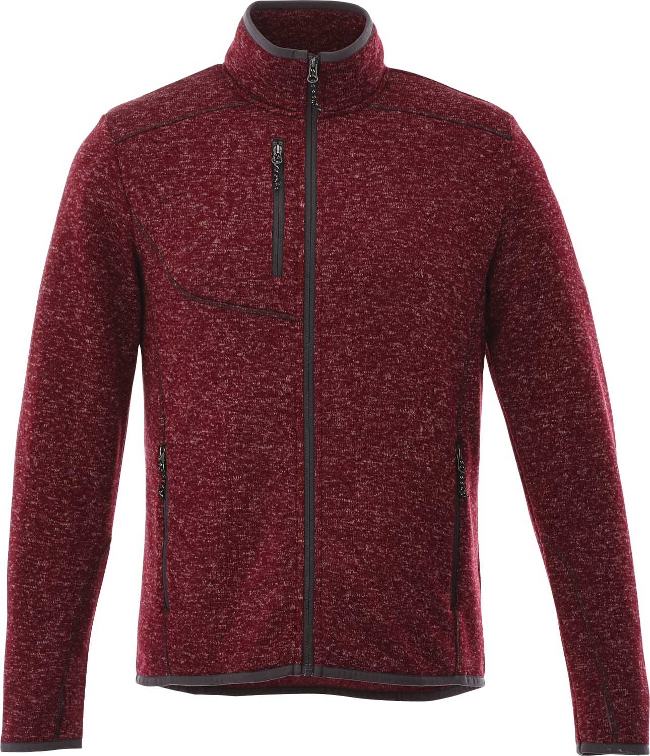 Picture of Men's TREMBLANT Sweater Knit Full Zip Jacket with Thumb Holes