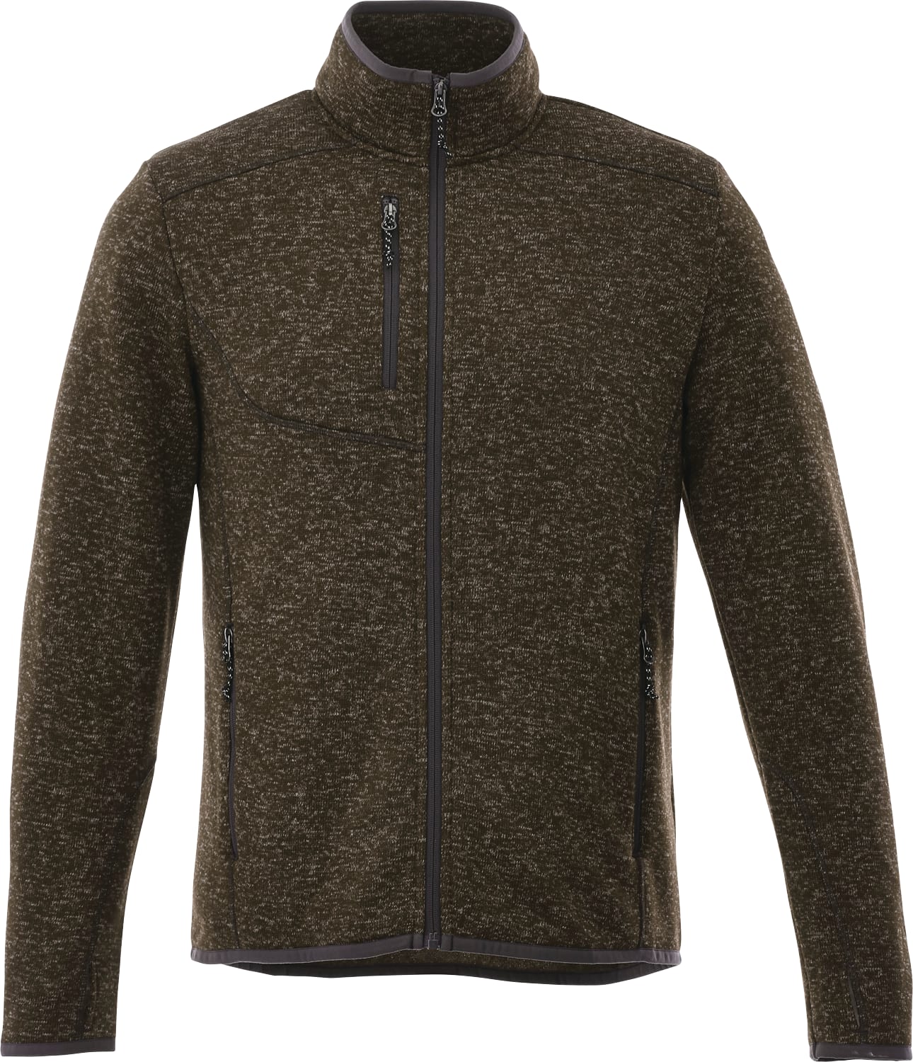 Picture of Men's TREMBLANT Sweater Knit Full Zip Jacket with Thumb Holes