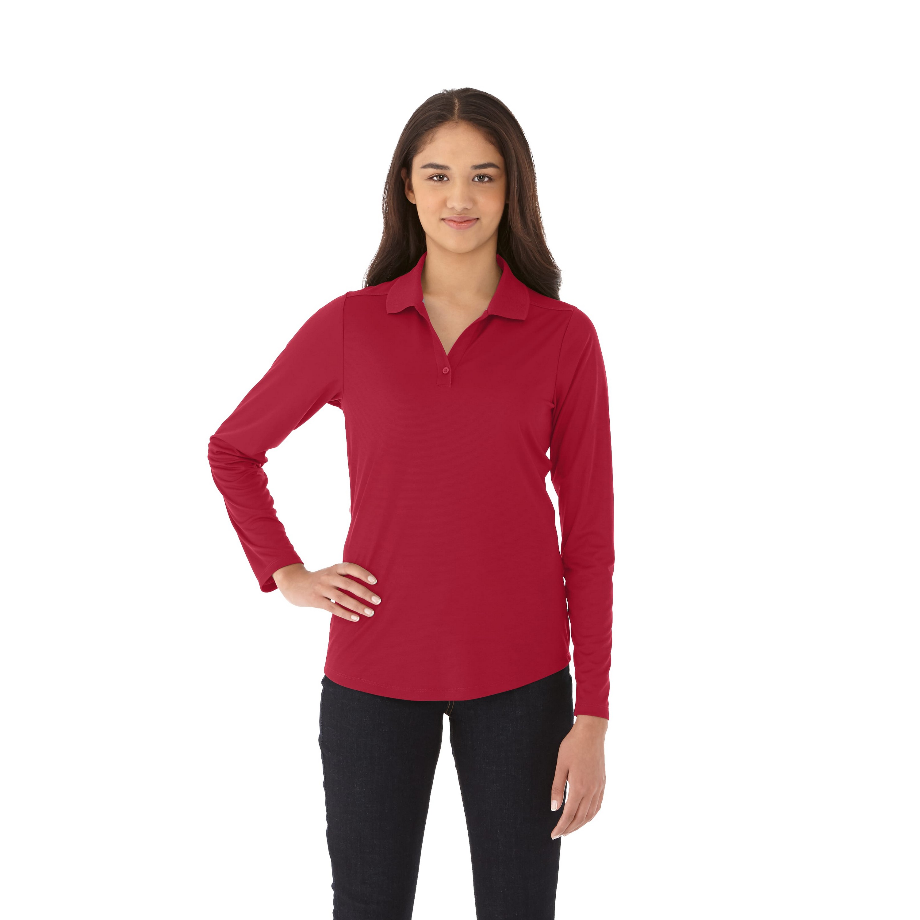 Picture of Women's MORI Long Sleeve Performance Polo
