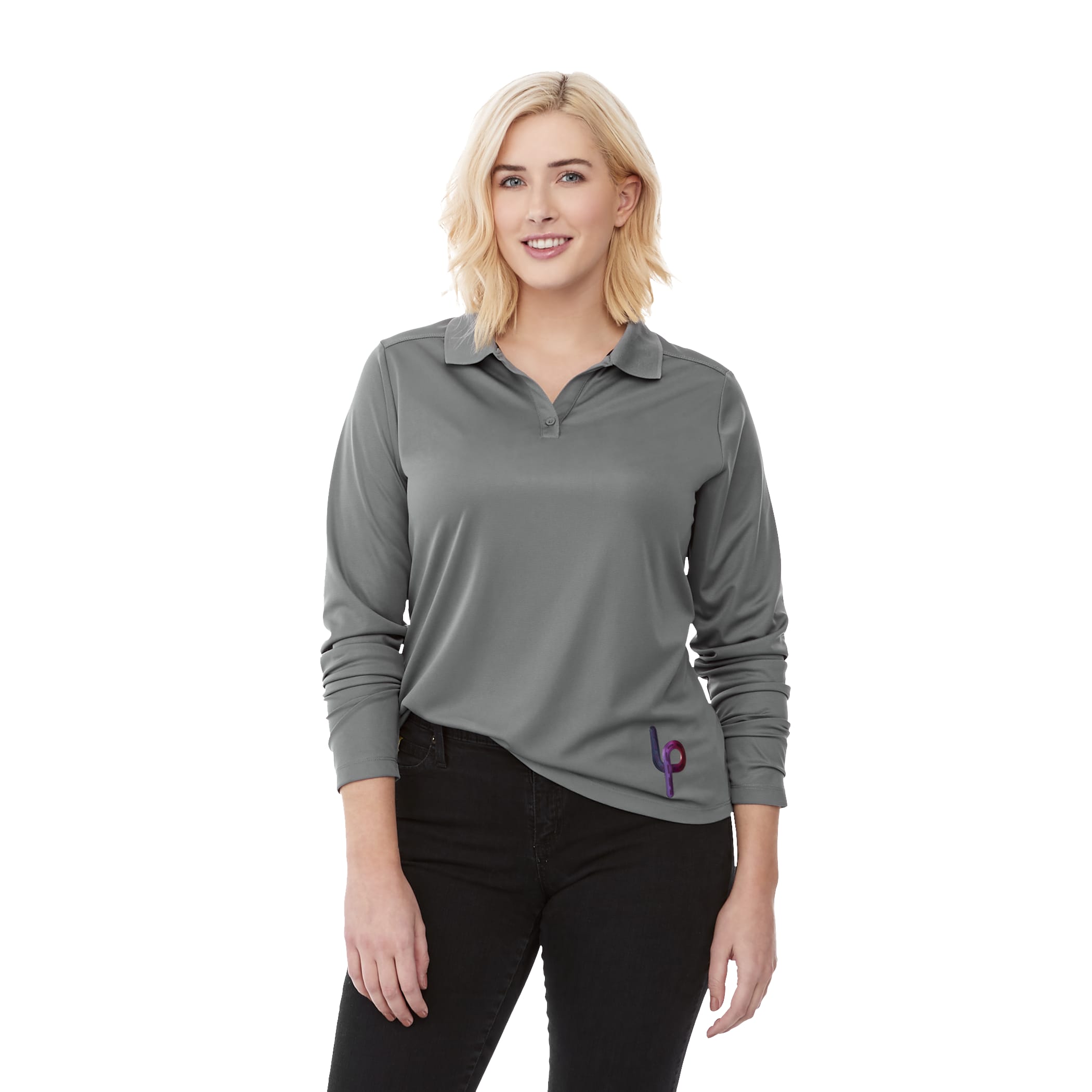 Picture of Women's MORI Long Sleeve Performance Polo