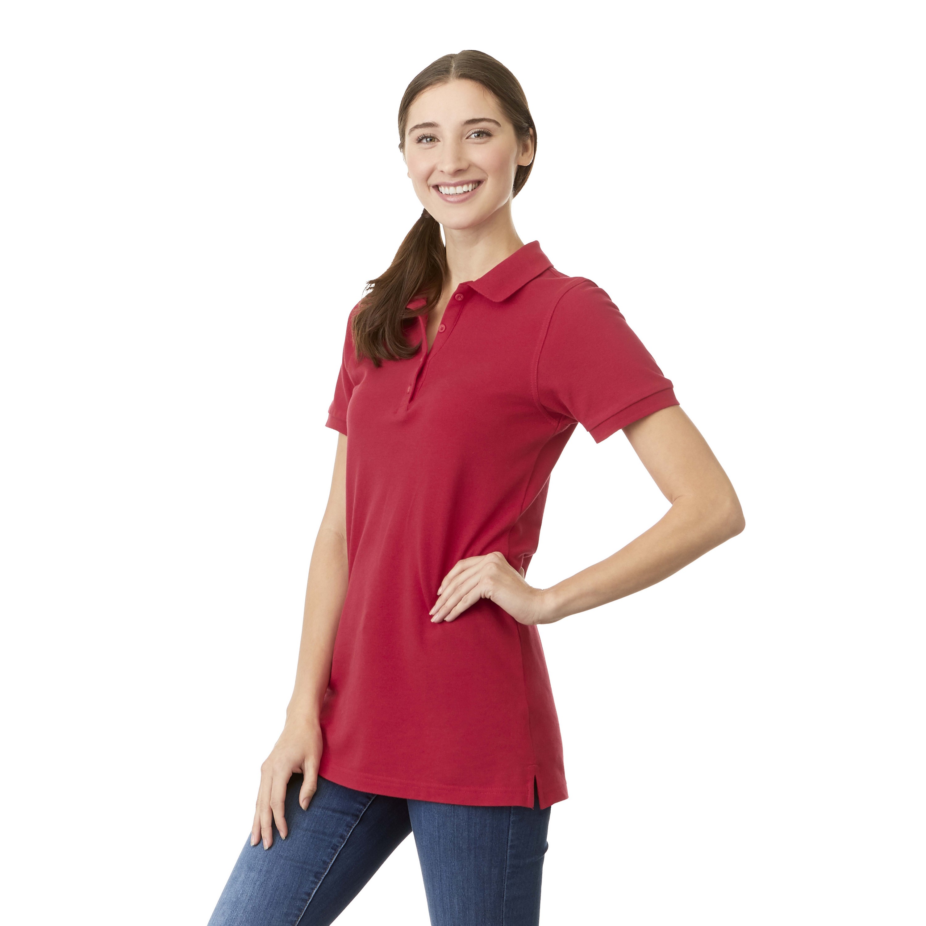 Picture of Women's BELMONT Short Sleeve Pique Polo