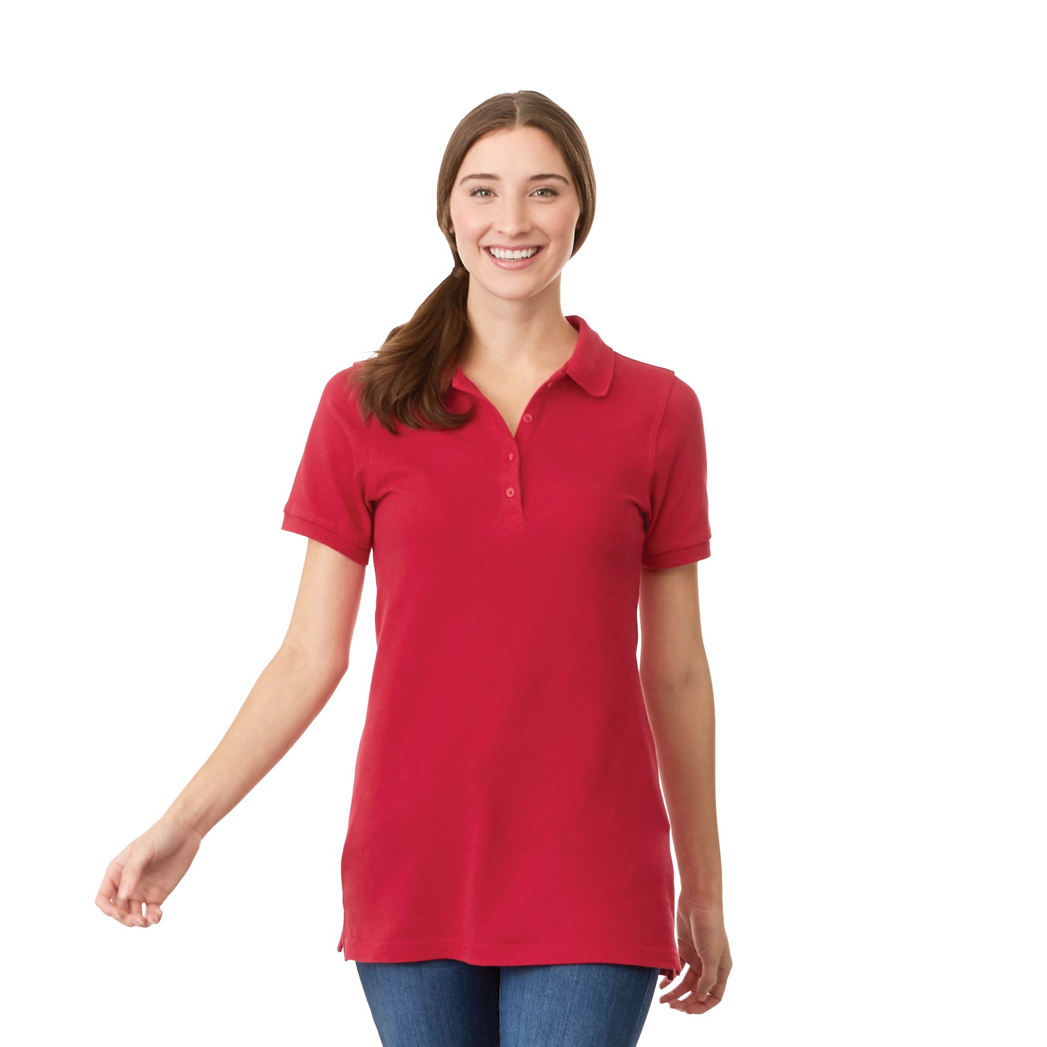Picture of Women's BELMONT Short Sleeve Pique Polo