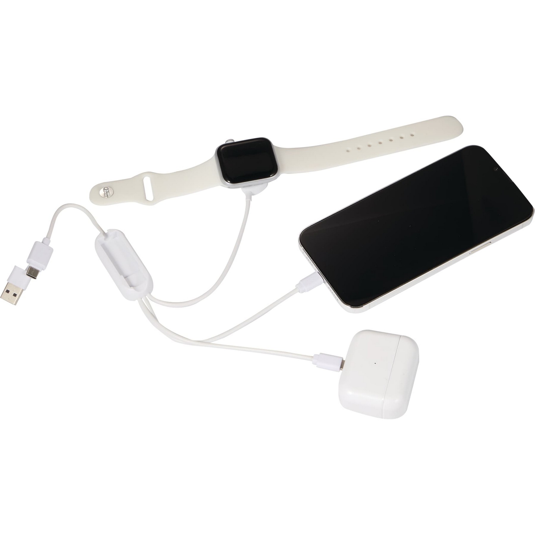 Picture of Allcord 5-in-1 Charging Cable with iWatch Charger