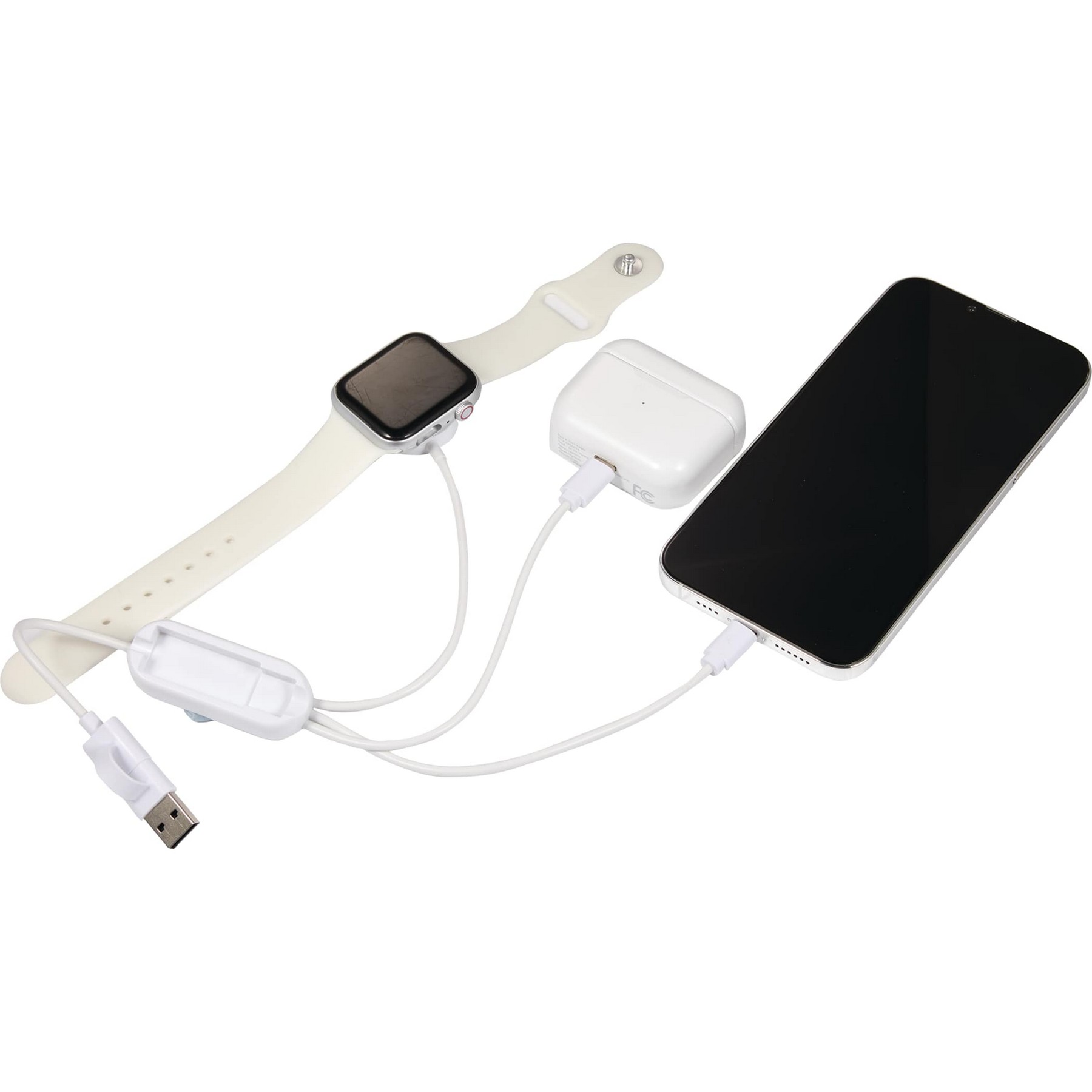 Picture of Allcord 5-in-1 Charging Cable with iWatch Charger