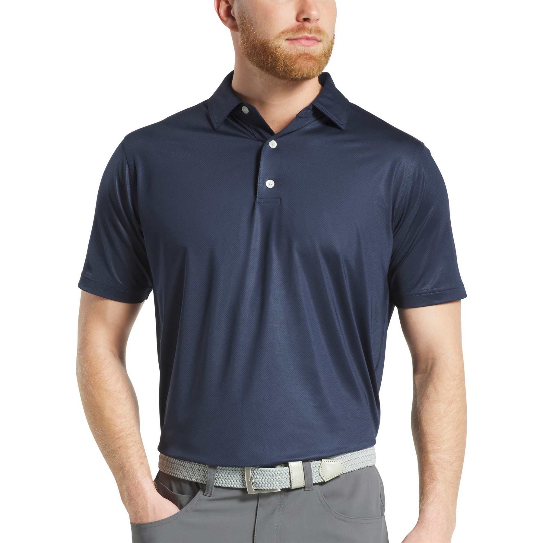 Picture of FootJoy Men's Tonal Dot Print Polo