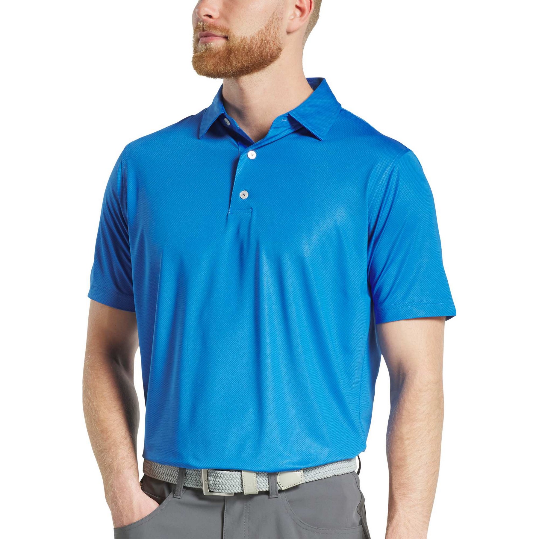 Picture of FootJoy Men's Tonal Dot Print Polo