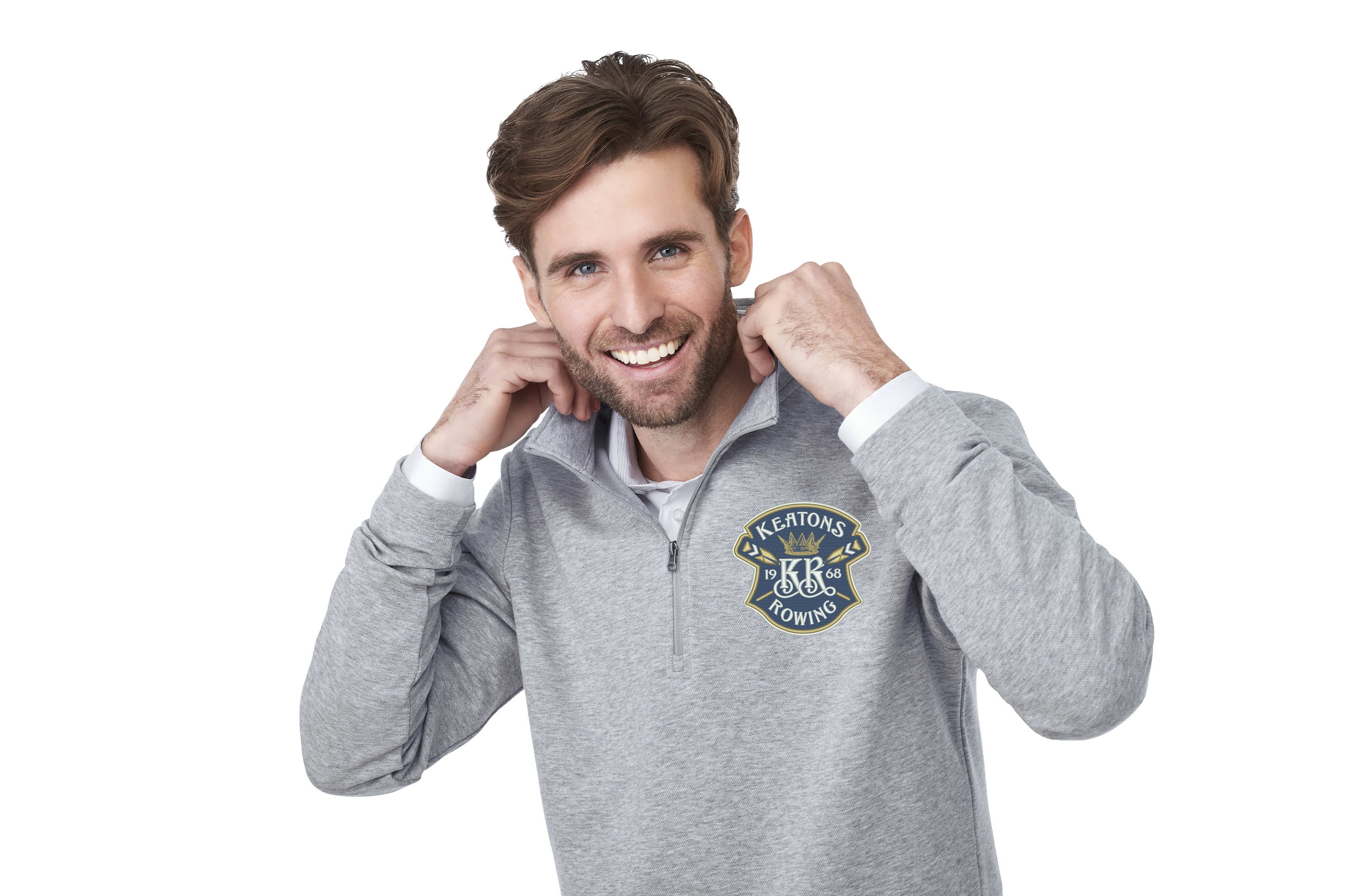 Picture of Men's RIGI Eco Knit Quarter Zip