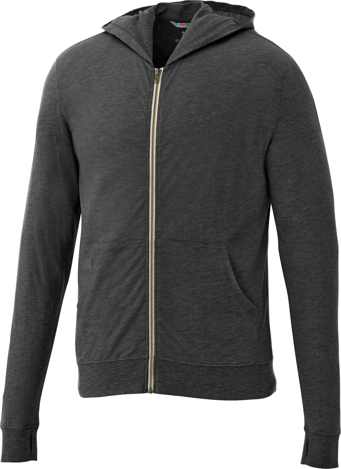 Picture of Men's GARNER Lightweight Knit Full Zip Hoodie with Thumb Holes