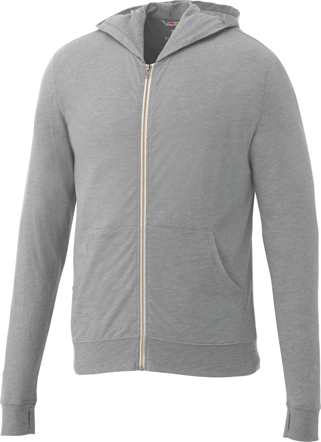 Picture of Men's GARNER Lightweight Knit Full Zip Hoodie with Thumb Holes