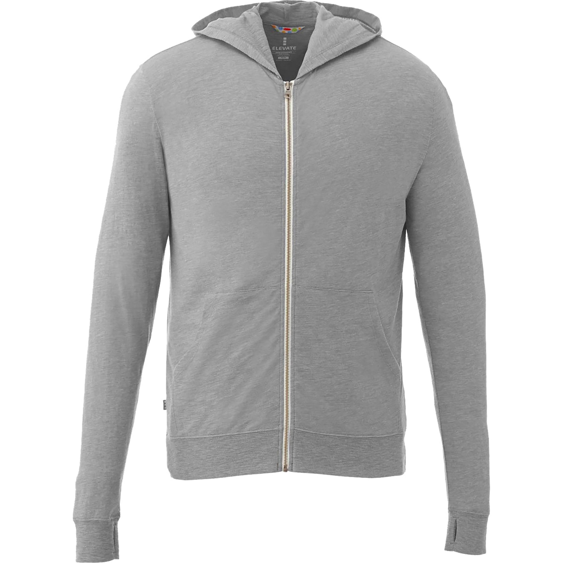 Picture of Men's GARNER Lightweight Knit Full Zip Hoodie with Thumb Holes