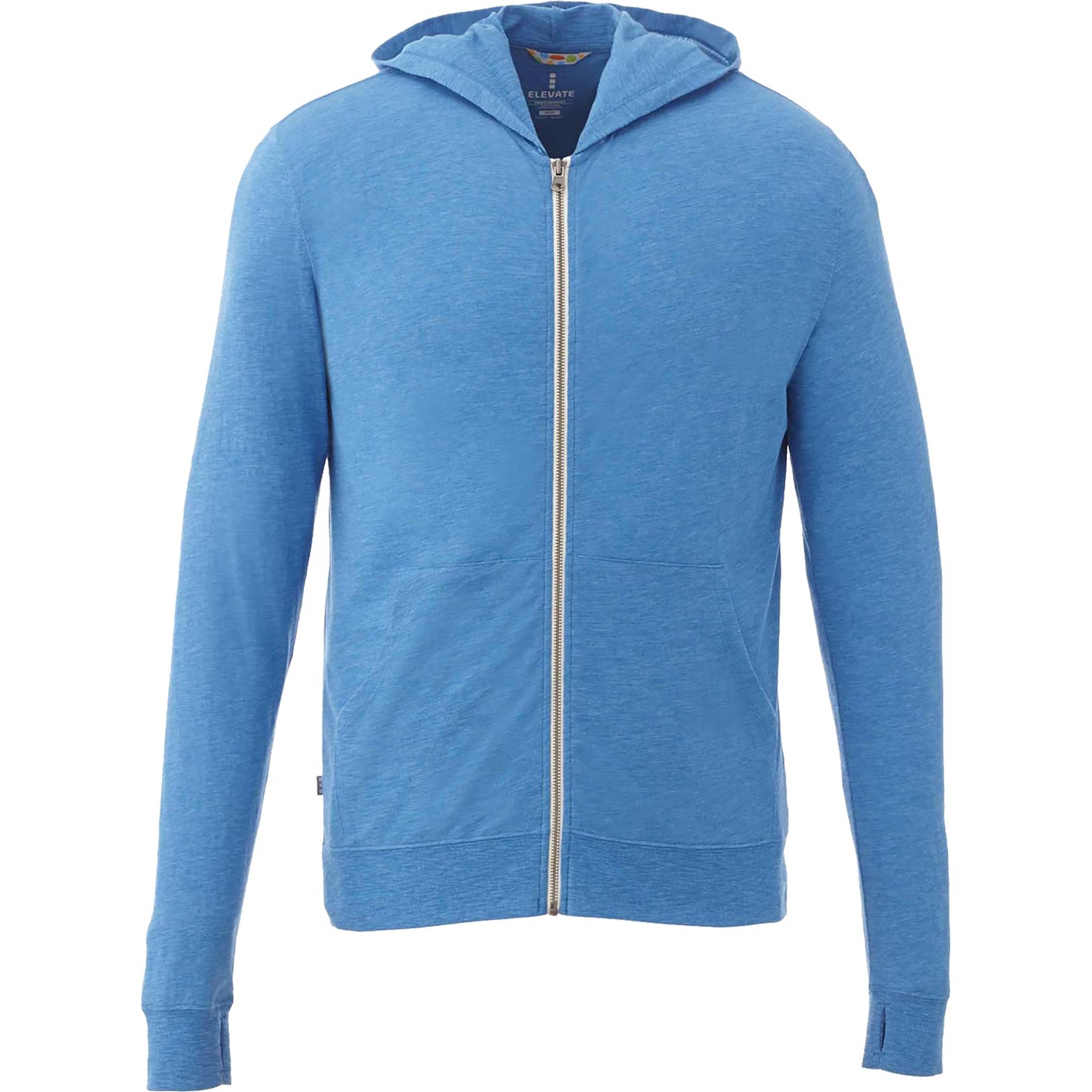 Picture of Men's GARNER Lightweight Knit Full Zip Hoodie with Thumb Holes
