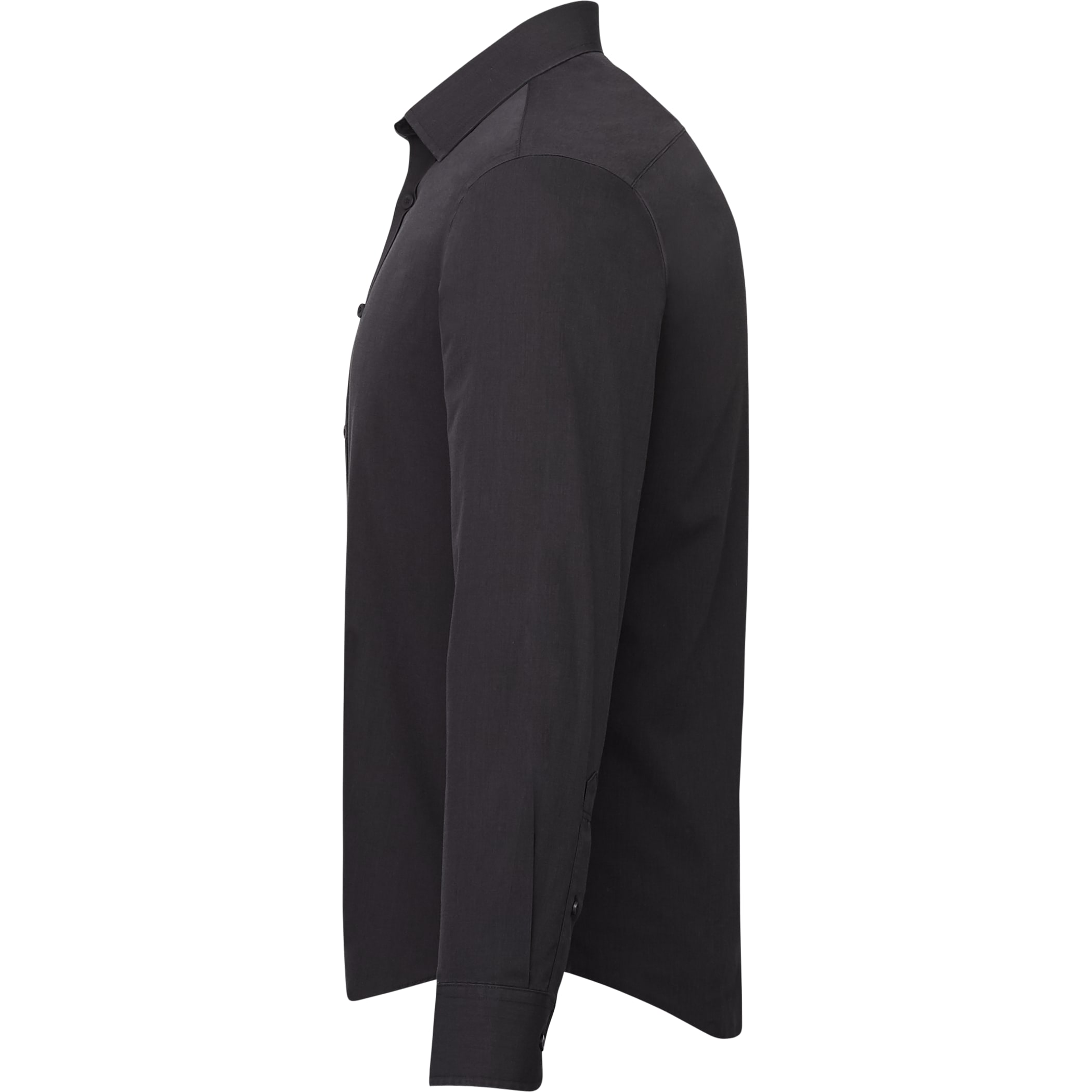 Picture of Men's UNTUCKit Black Stone Wrinkle-Free Long Sleeve Button Up Shirt