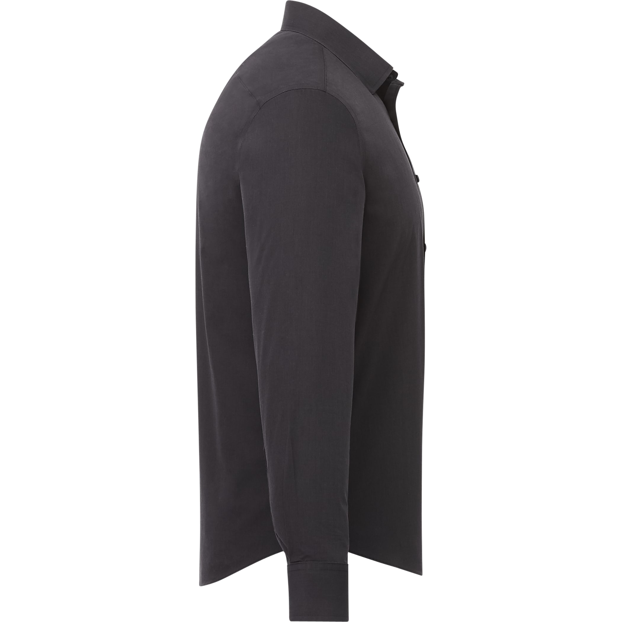 Picture of Men's UNTUCKit Black Stone Wrinkle-Free Long Sleeve Button Up Shirt