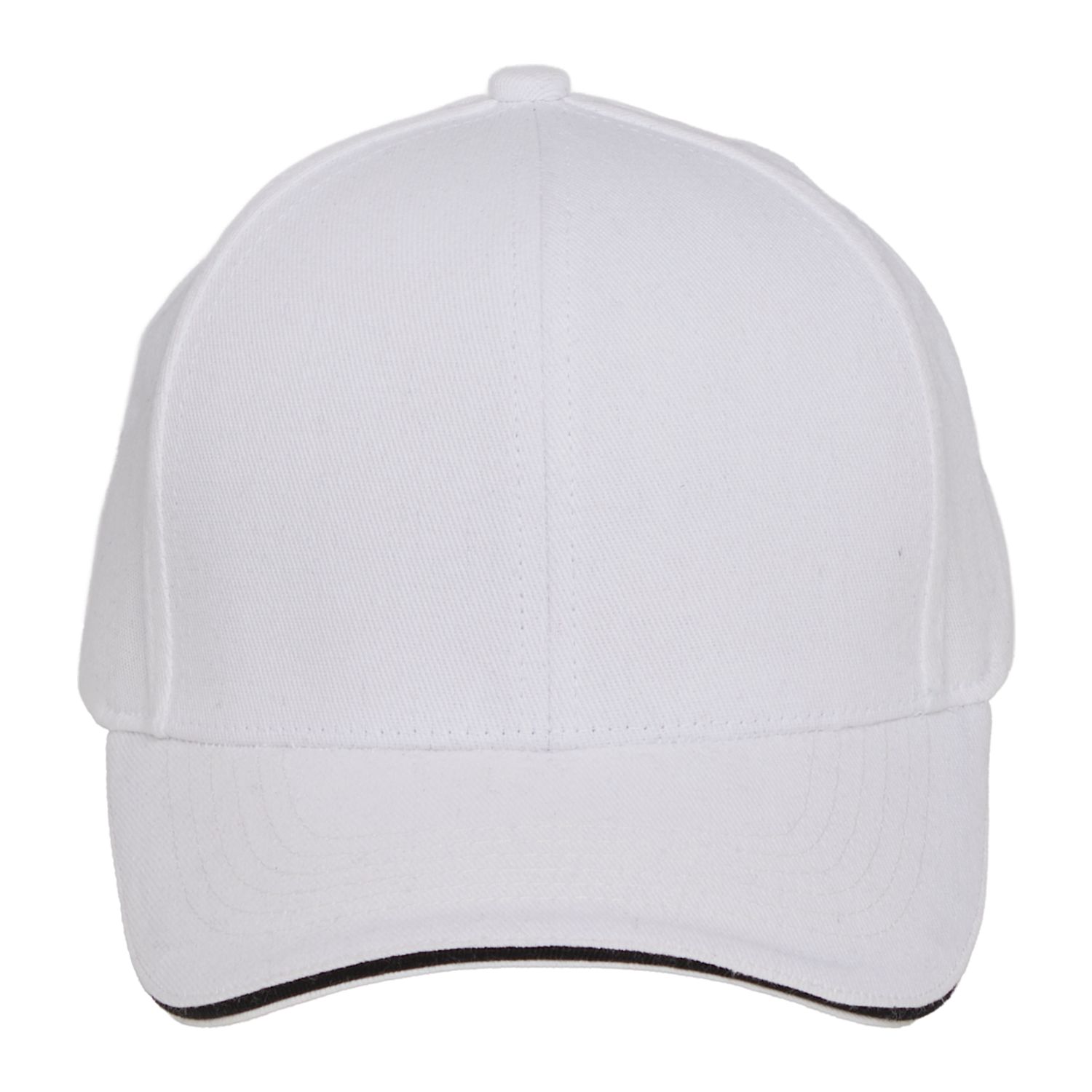Picture of Recycled Cotton Twill 6 Panel Split Peak Ballcap