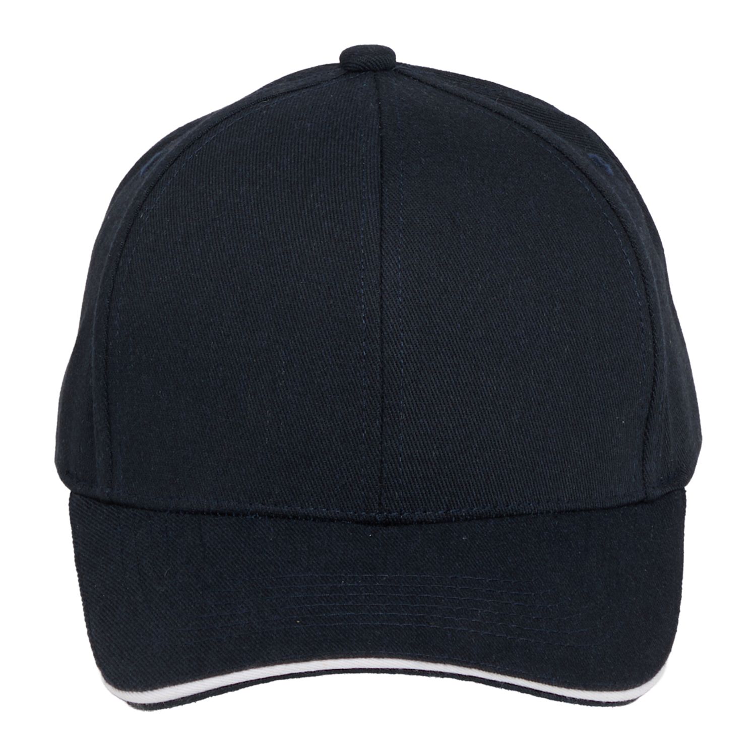 Picture of Recycled Cotton Twill 6 Panel Split Peak Ballcap