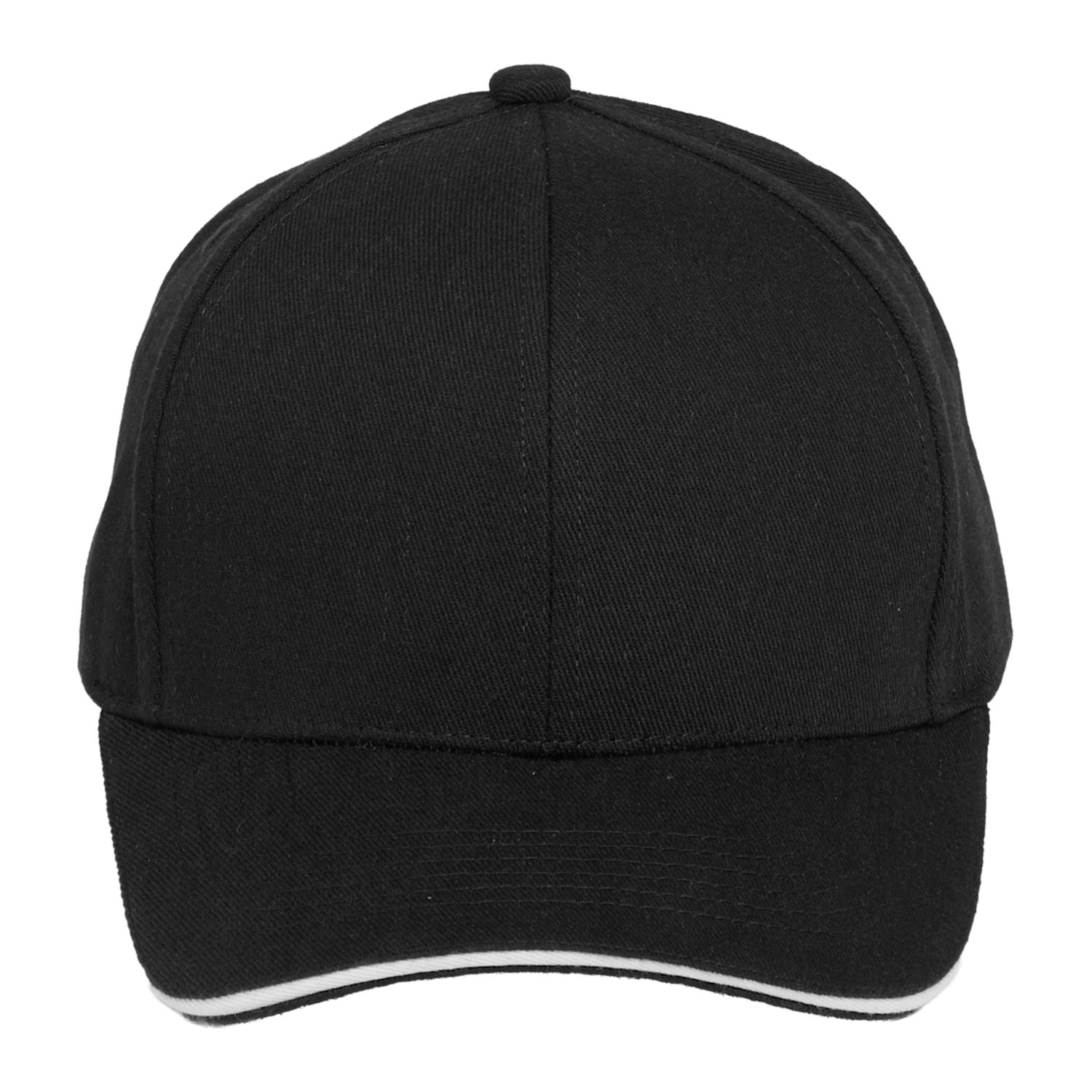 Picture of Recycled Cotton Twill 6 Panel Split Peak Ballcap