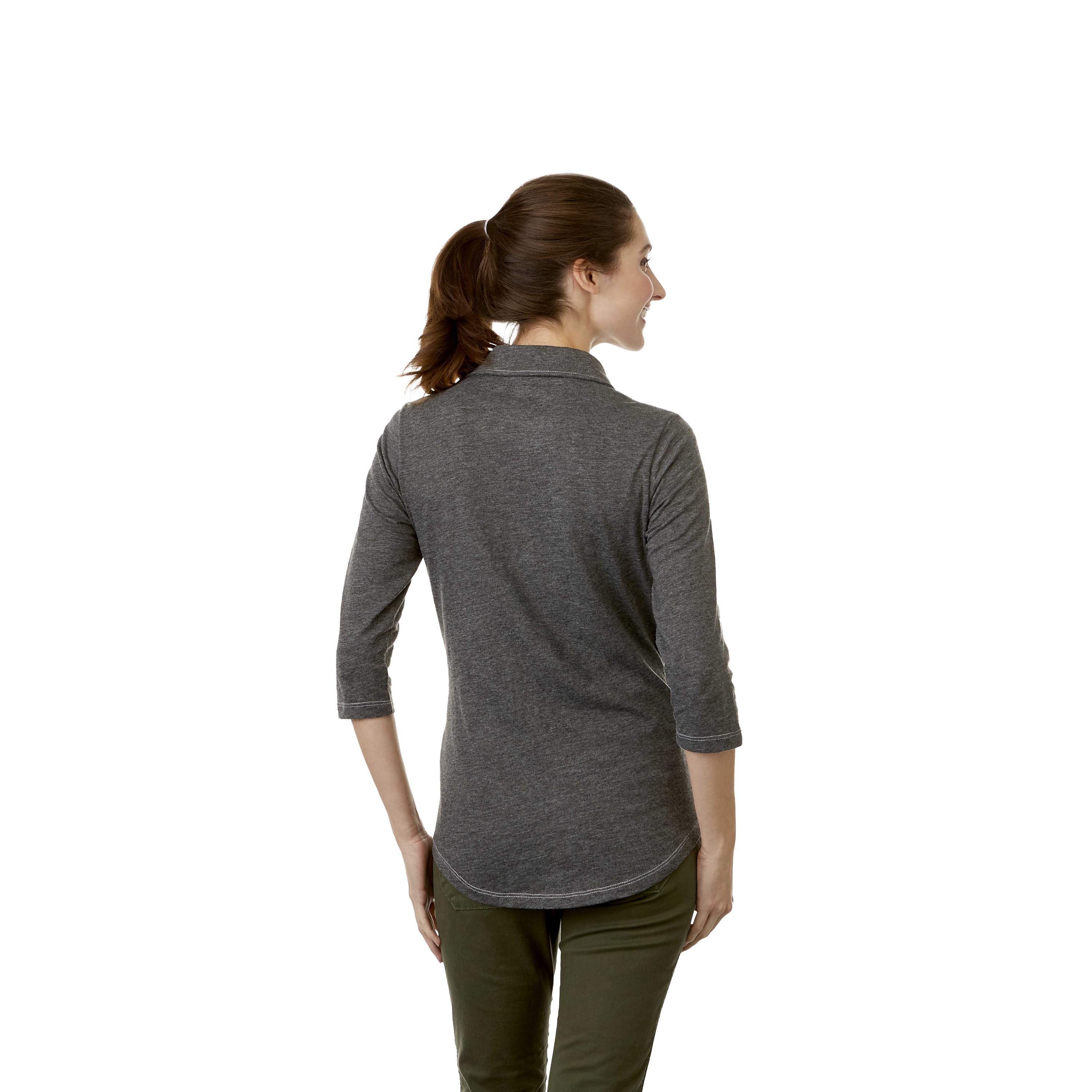 Picture of Women's TIPTON Three Qtr Slv Polo