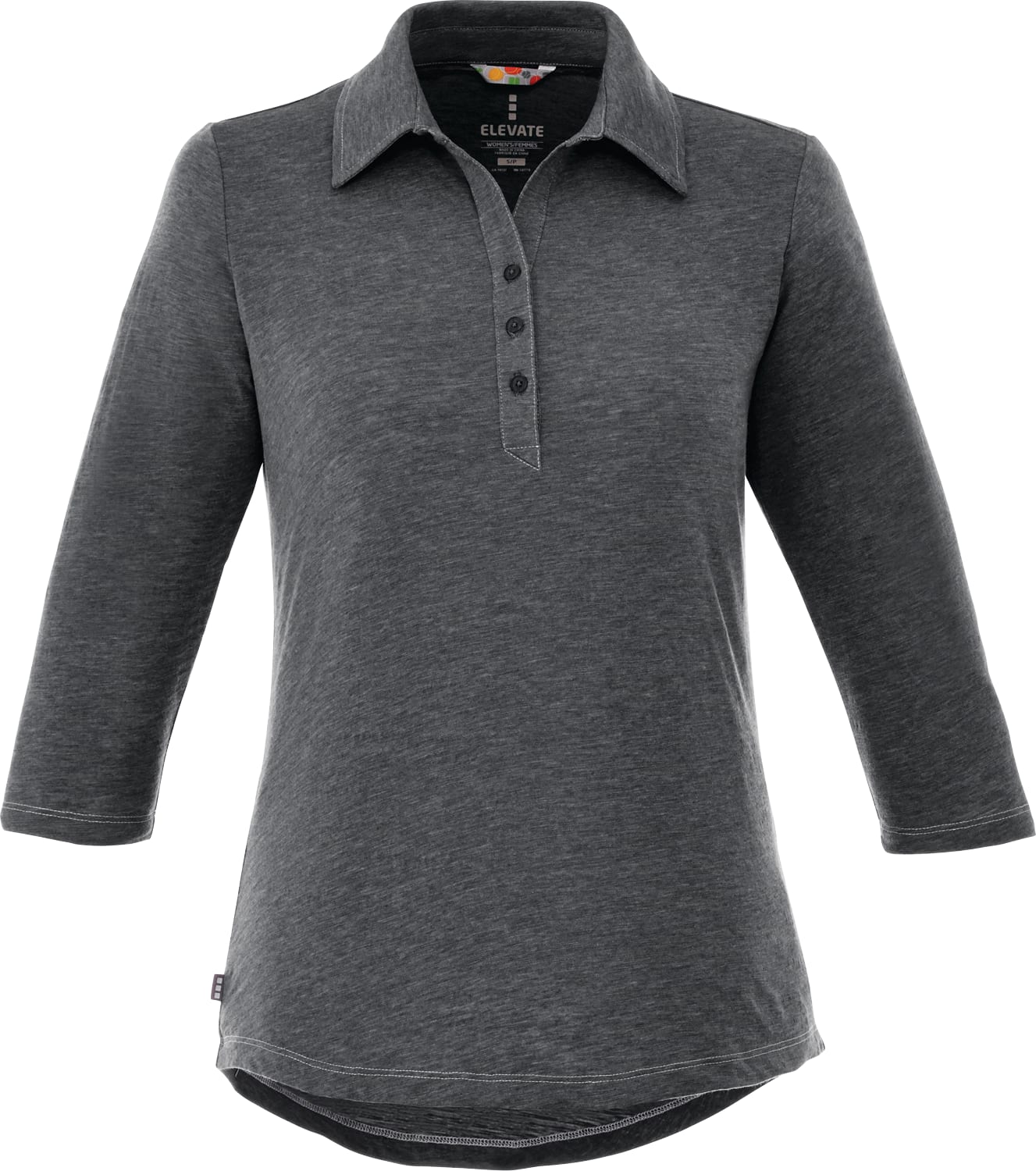 Picture of Women's TIPTON Three Qtr Slv Polo