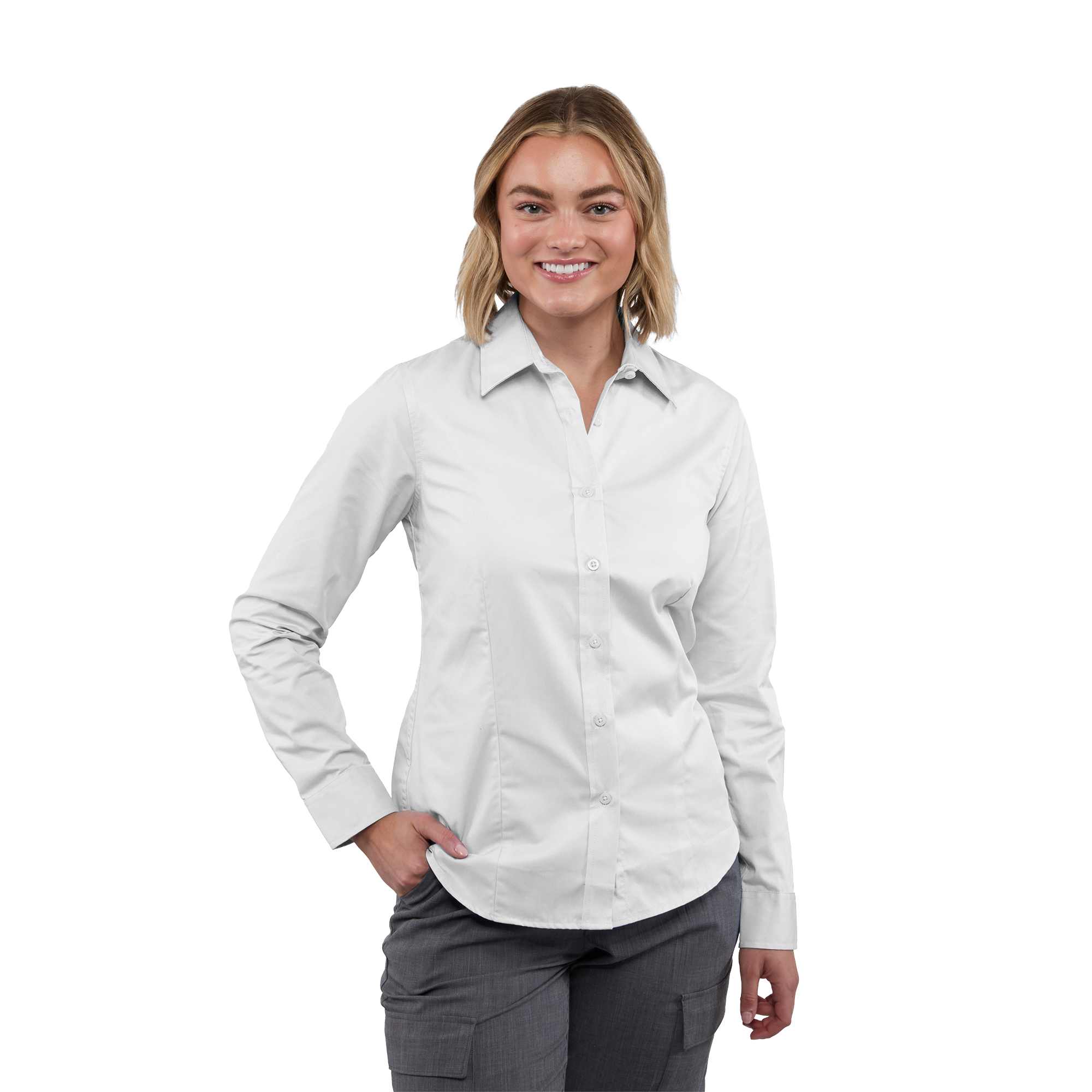 Picture of Women's WILSHIRE Long Sleeve Button Up Shirt