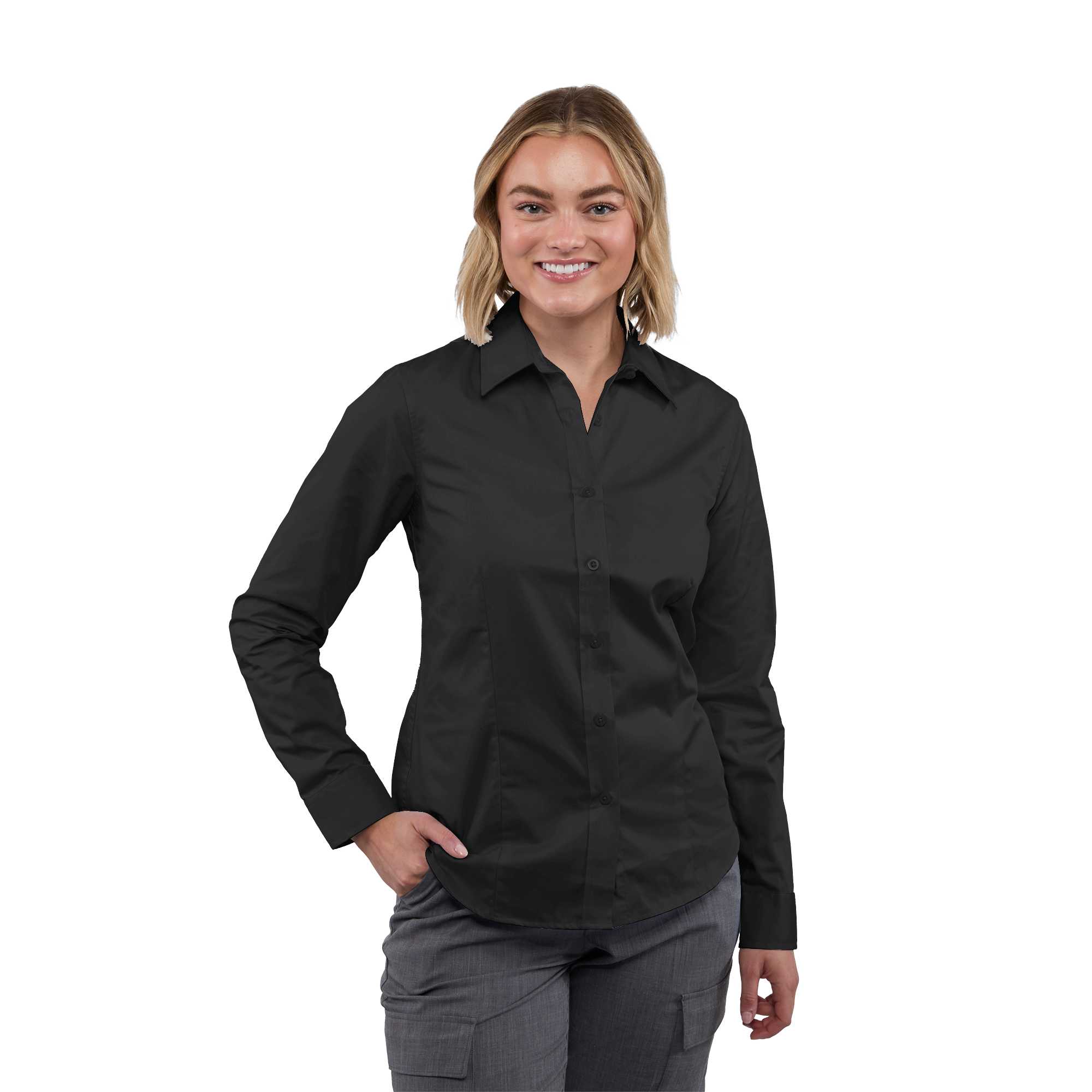 Picture of Women's WILSHIRE Long Sleeve Button Up Shirt