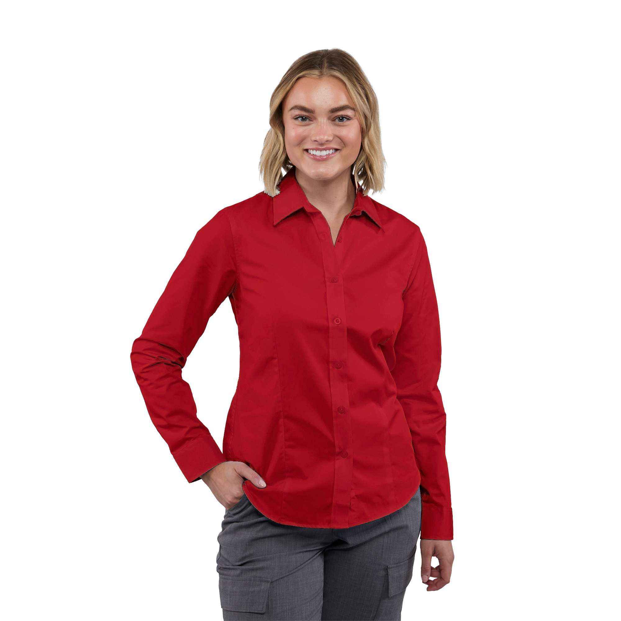 Picture of Women's WILSHIRE Long Sleeve Button Up Shirt