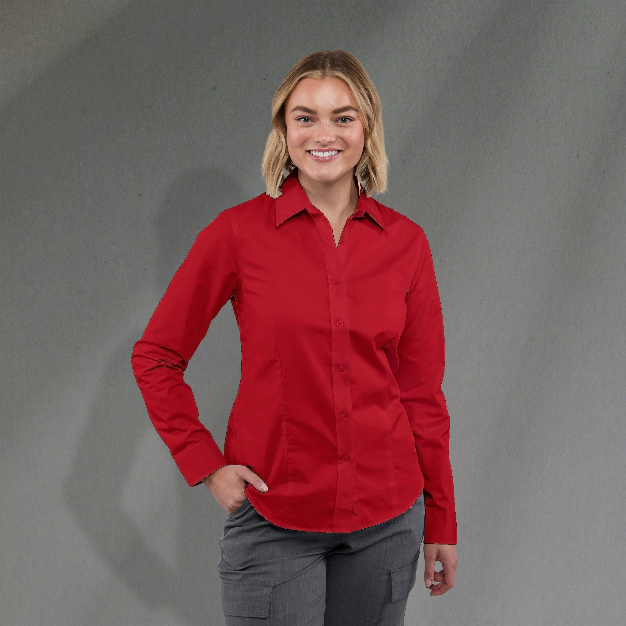 Picture of Women's WILSHIRE Long Sleeve Button Up Shirt