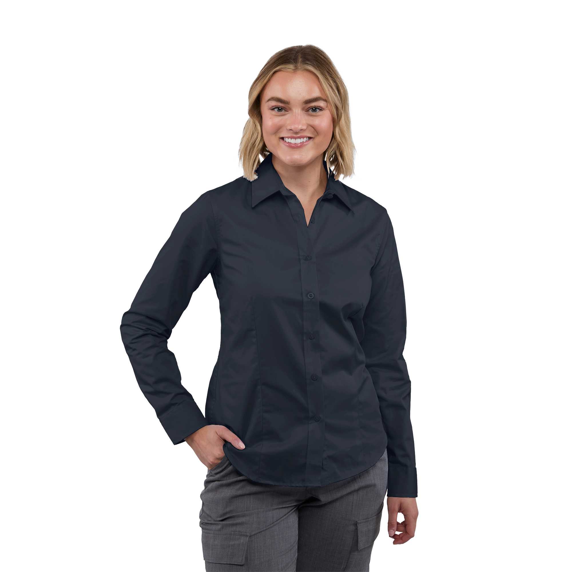 Picture of Women's WILSHIRE Long Sleeve Button Up Shirt