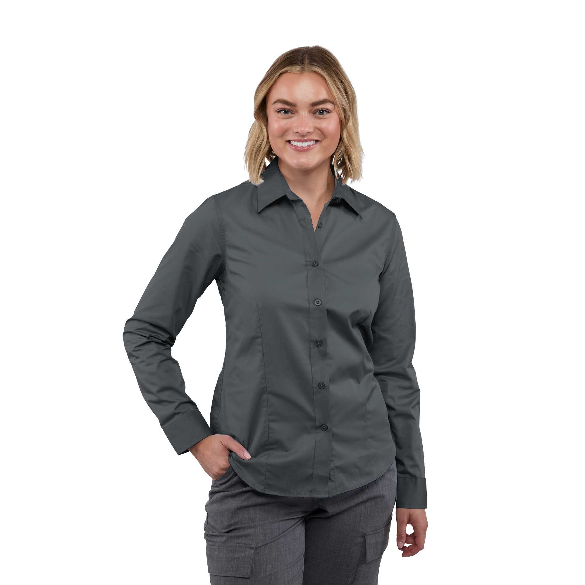 Picture of Women's WILSHIRE Long Sleeve Button Up Shirt