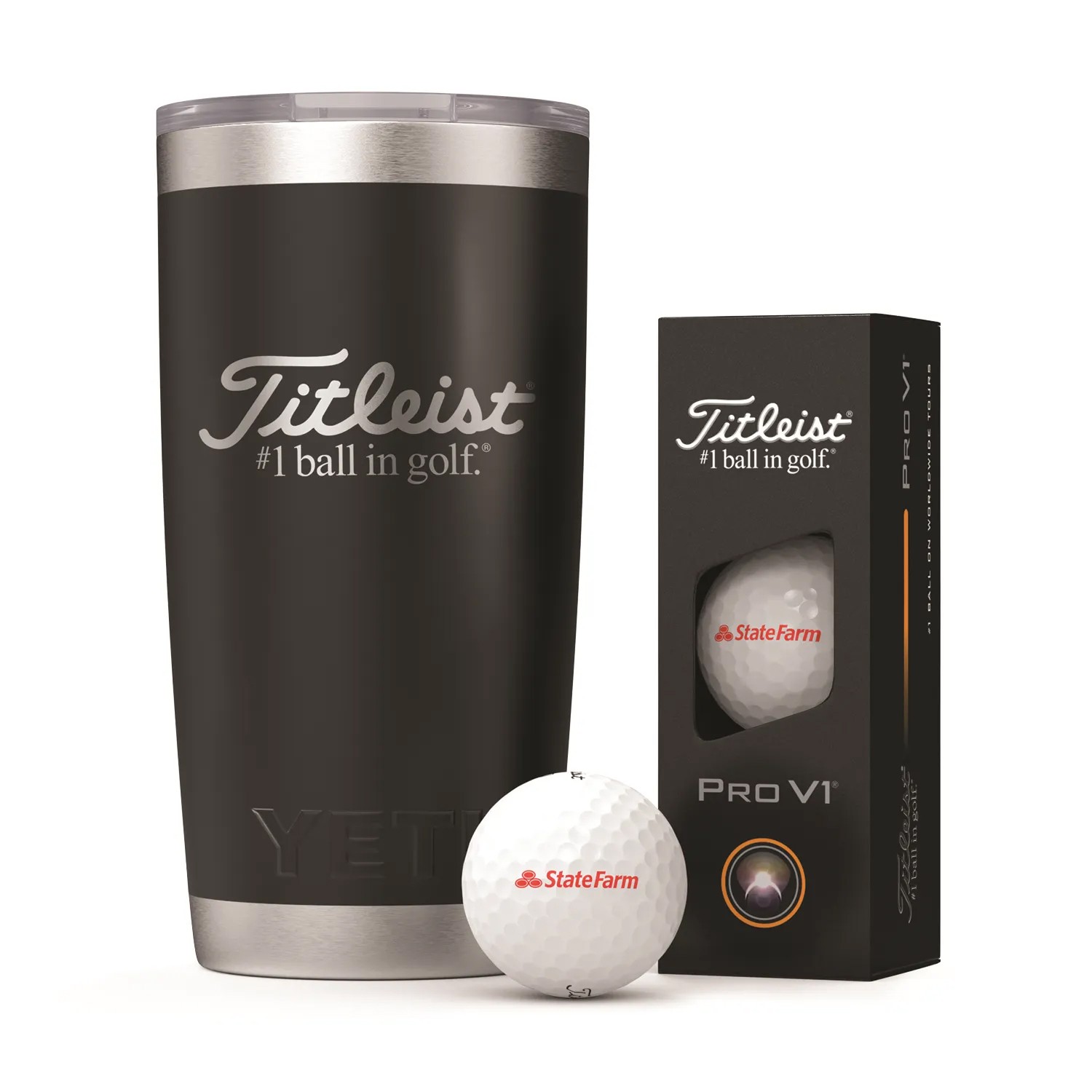 Picture of Titleist Yeti Tumbler Pro V1 Golf Ball Collection