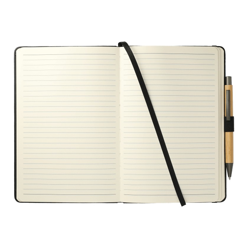 Picture of 5.5'' x 8.5'' Cactus Leather Bound Journal Set