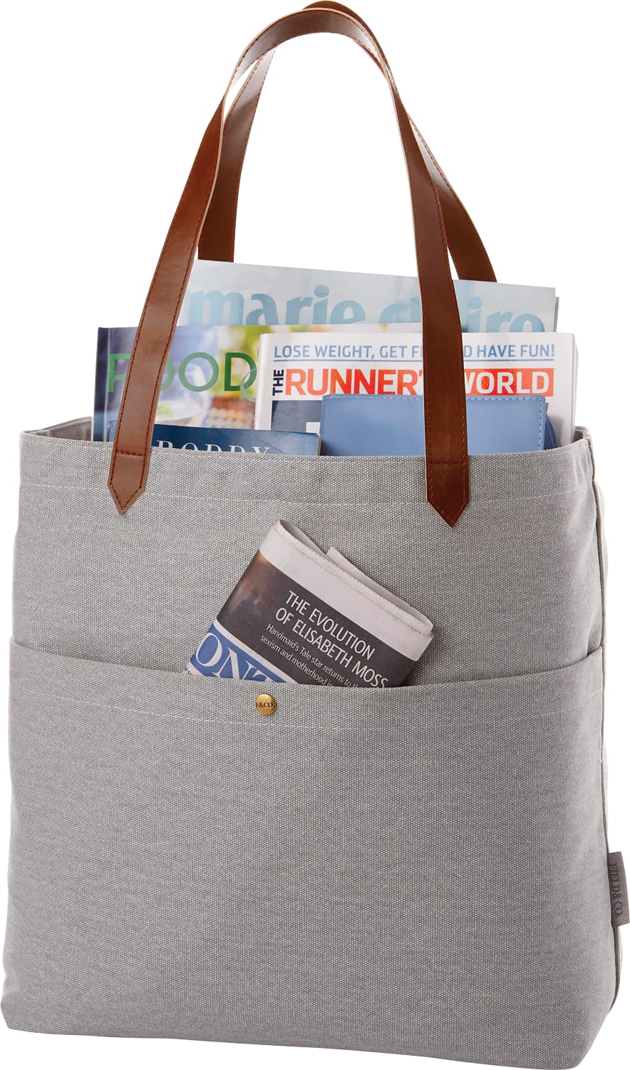 Picture of Field & Co.® 16 oz. Cotton Canvas Book Tote