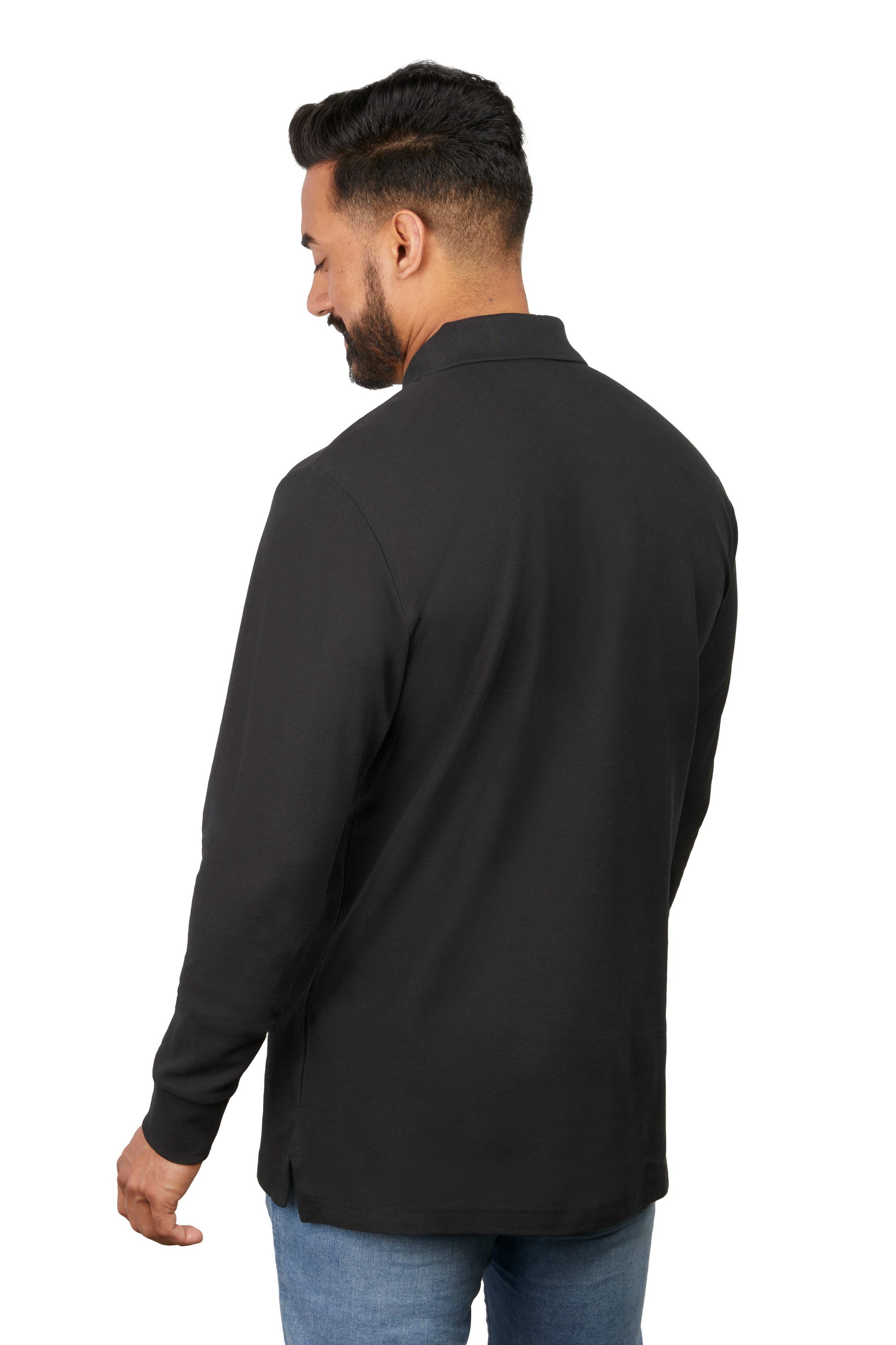 Picture of Men's PALO Long Sleeve 100% Cotton Pique Polo