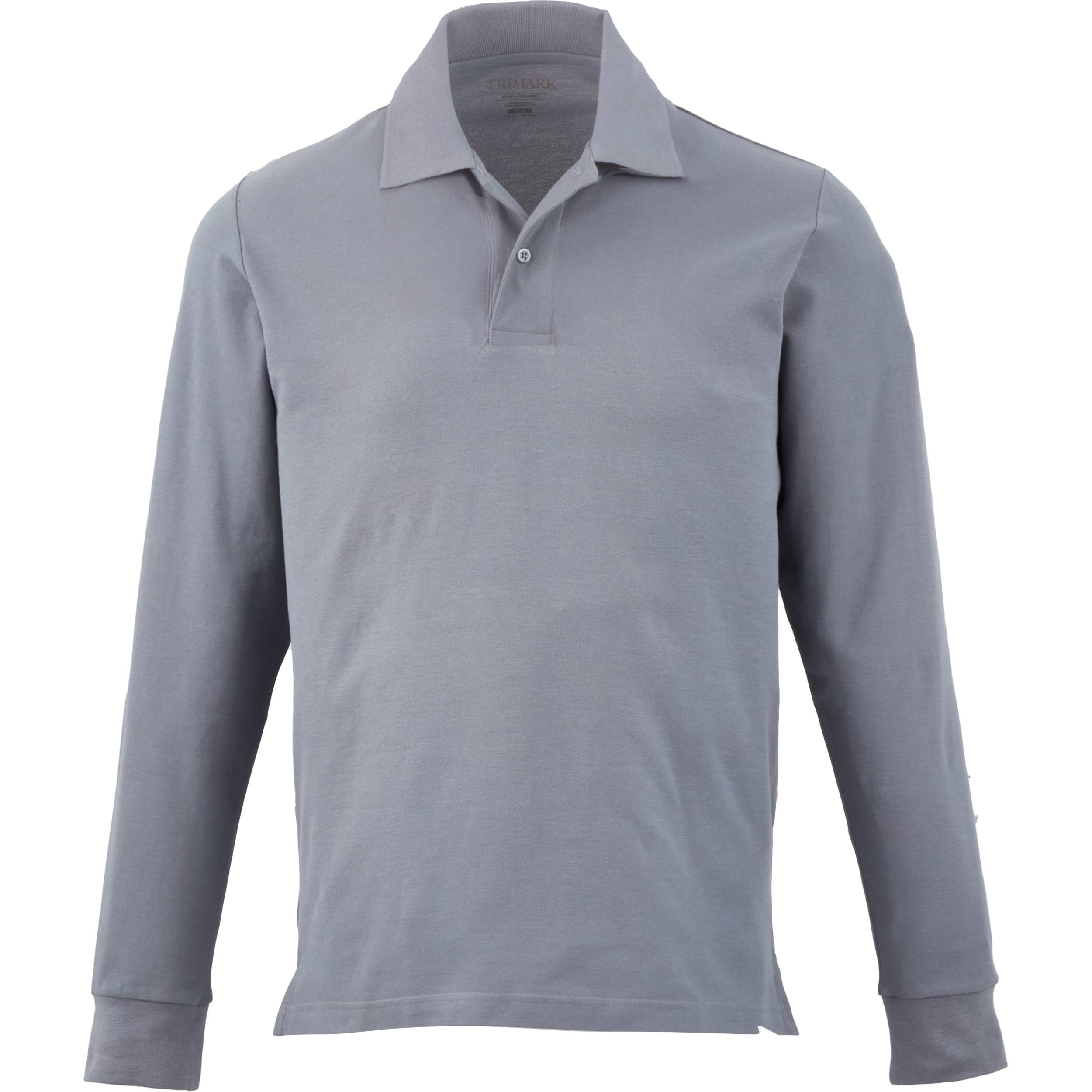 Picture of Men's PALO Long Sleeve 100% Cotton Pique Polo