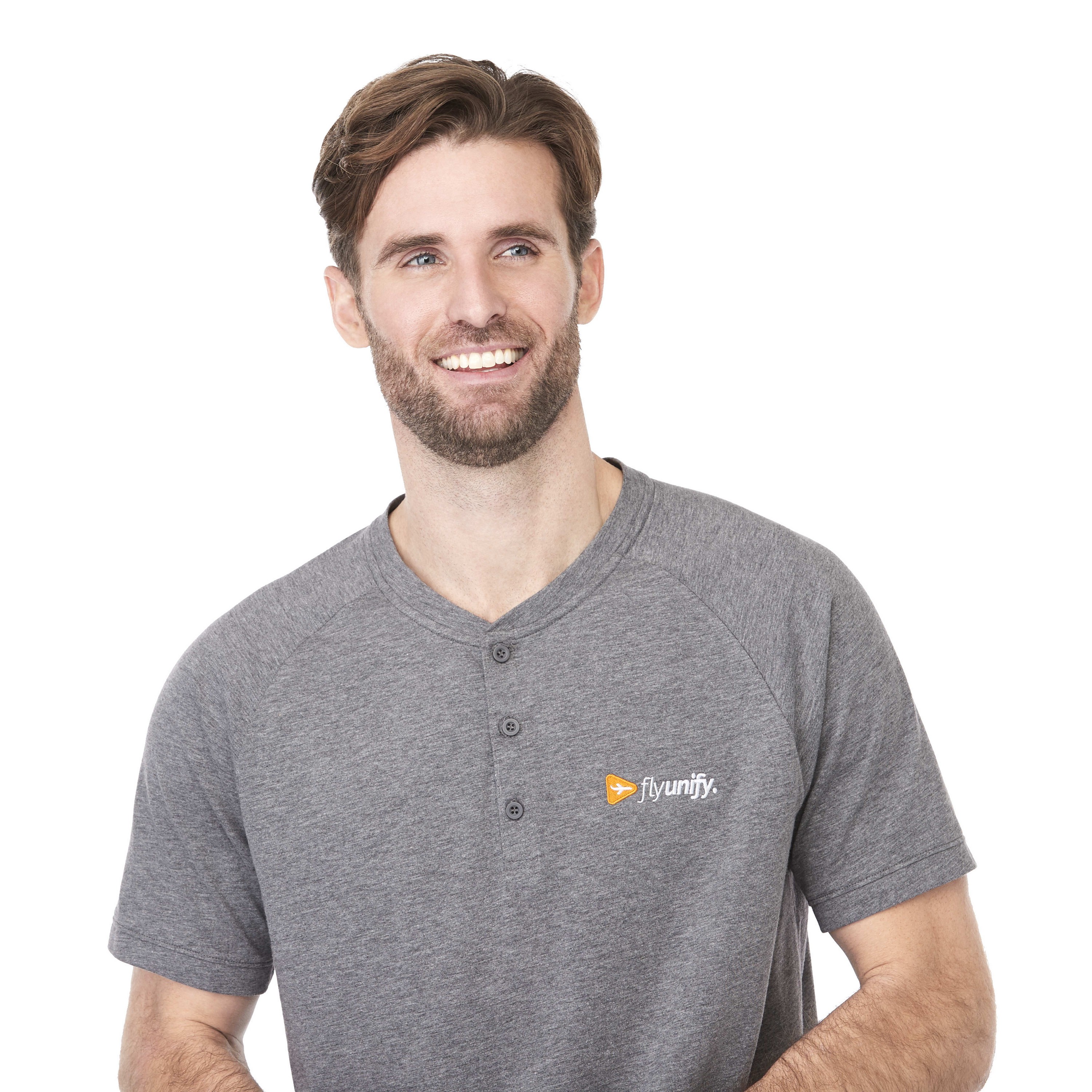 Picture of Men's SOMOTO Eco Short Sleeve Henley